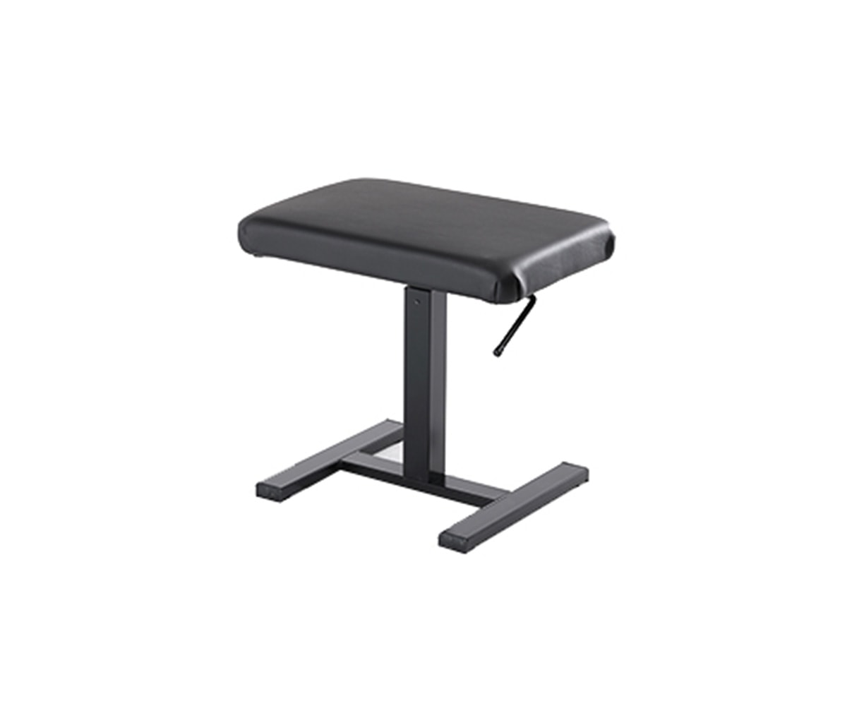 Discacciati 805 Klavierbank Hydraulisch schwarz rechte seite