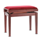 Gewa Pianobank Deluxe - mahagoni matt - bordeaux