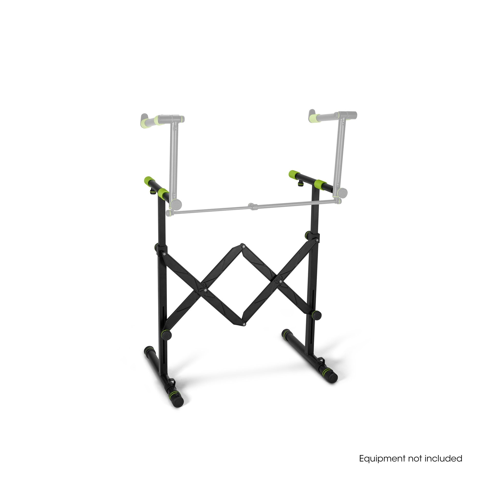 KS AKS 01 B Keyboardständer schwarz mit aufsatz hinterseite