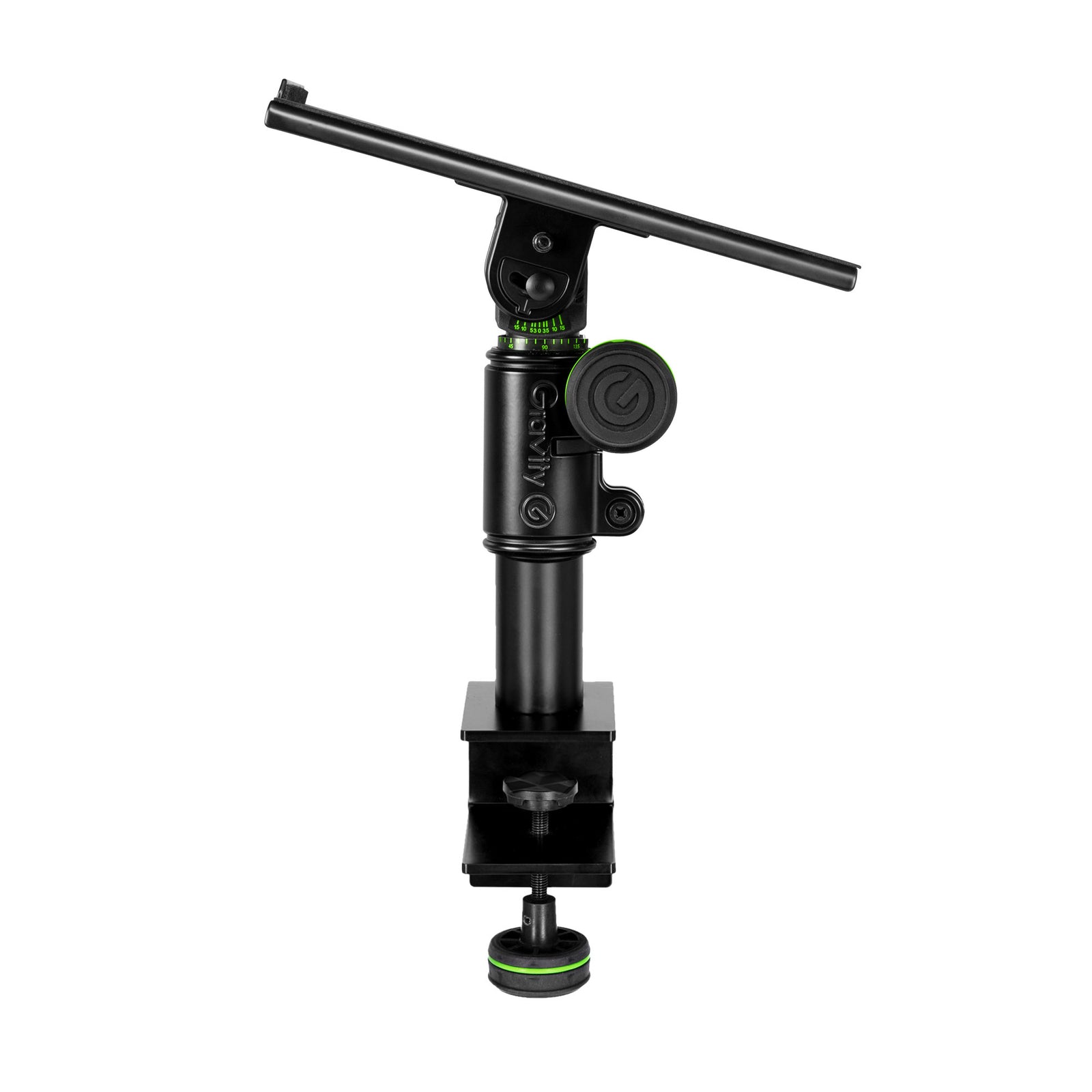 Gravity Monitor Stativ schwarz Front geneigt