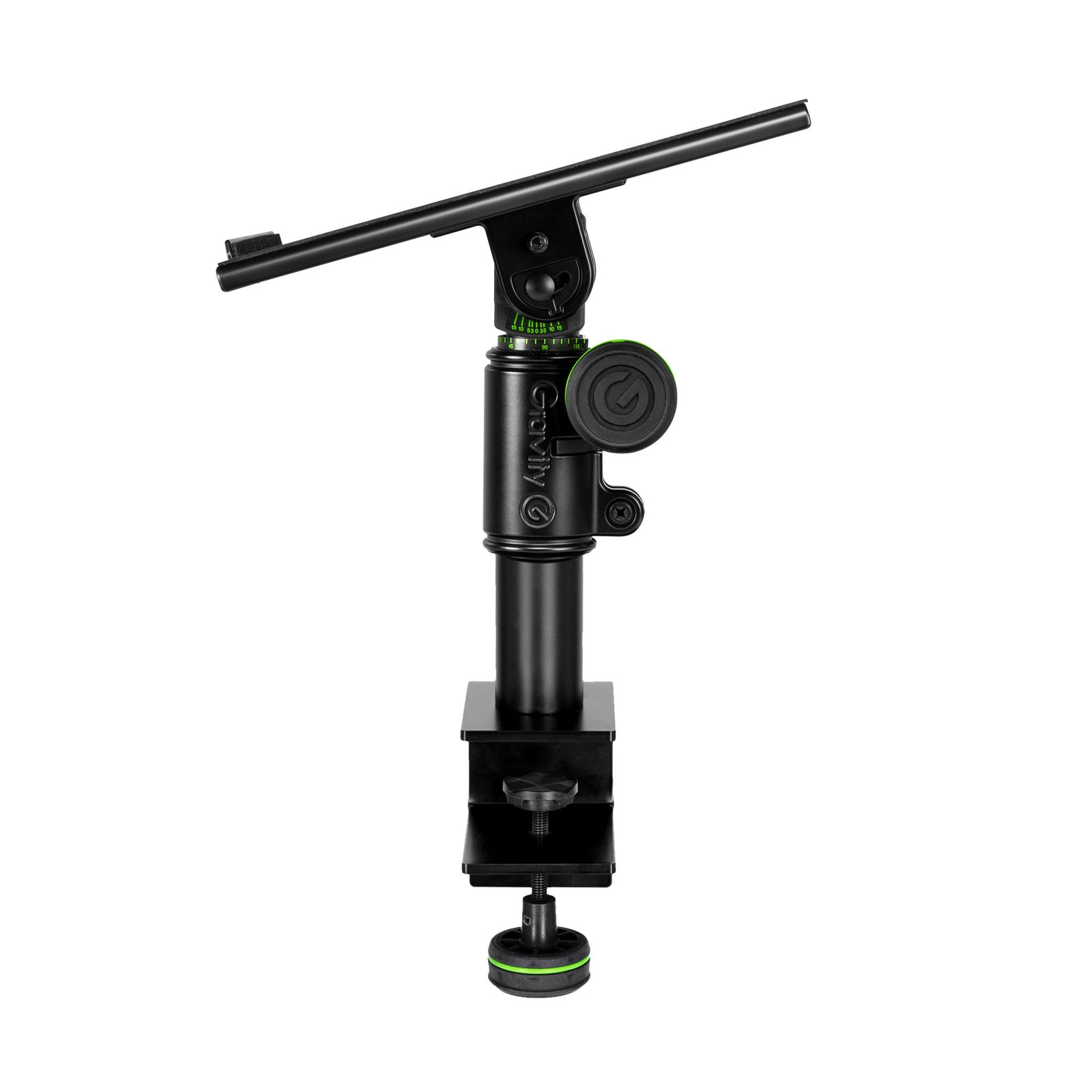 Gravity Monitor Stativ schwarz Front rechte seite