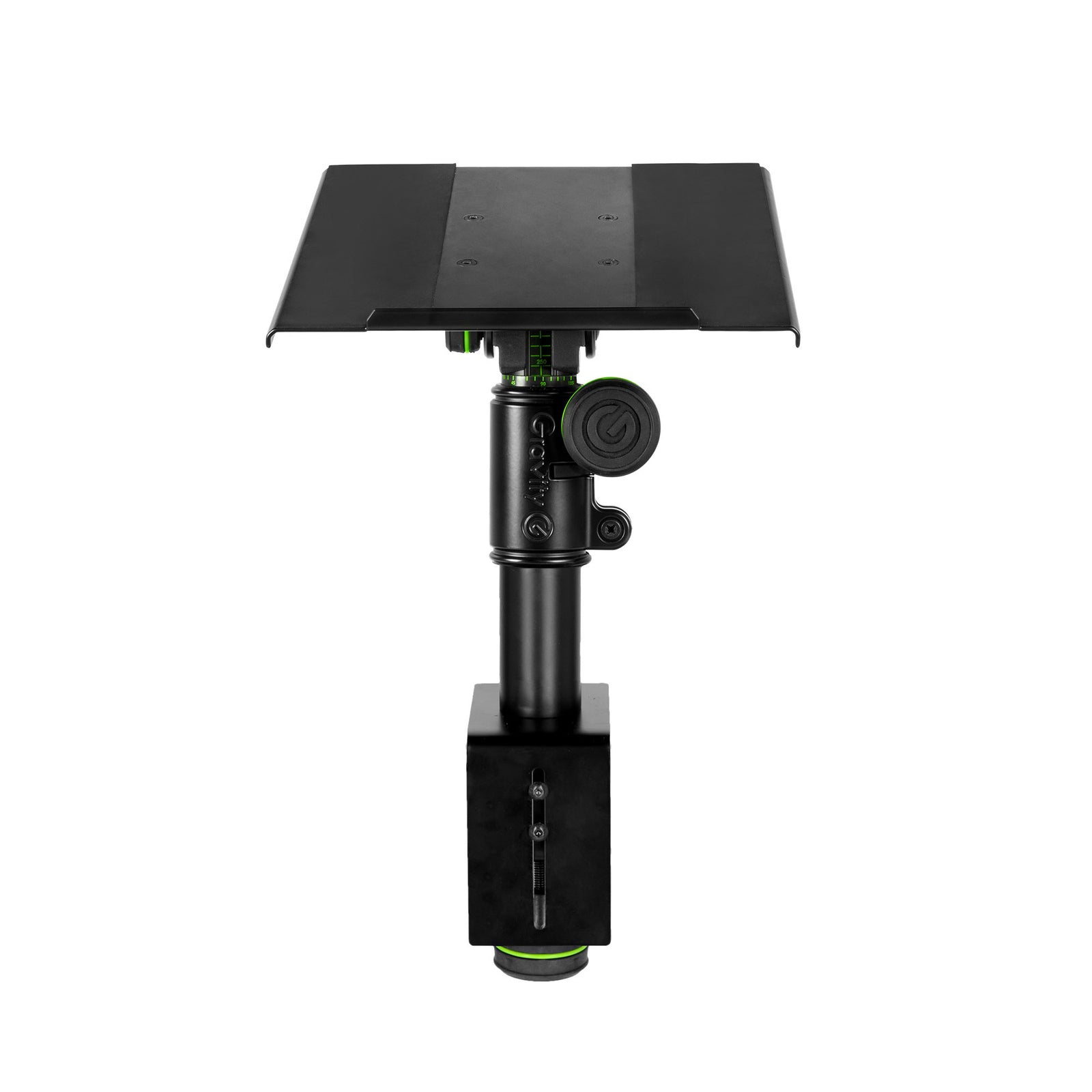 Gravity Monitor Stativ schwarz Front gedreht