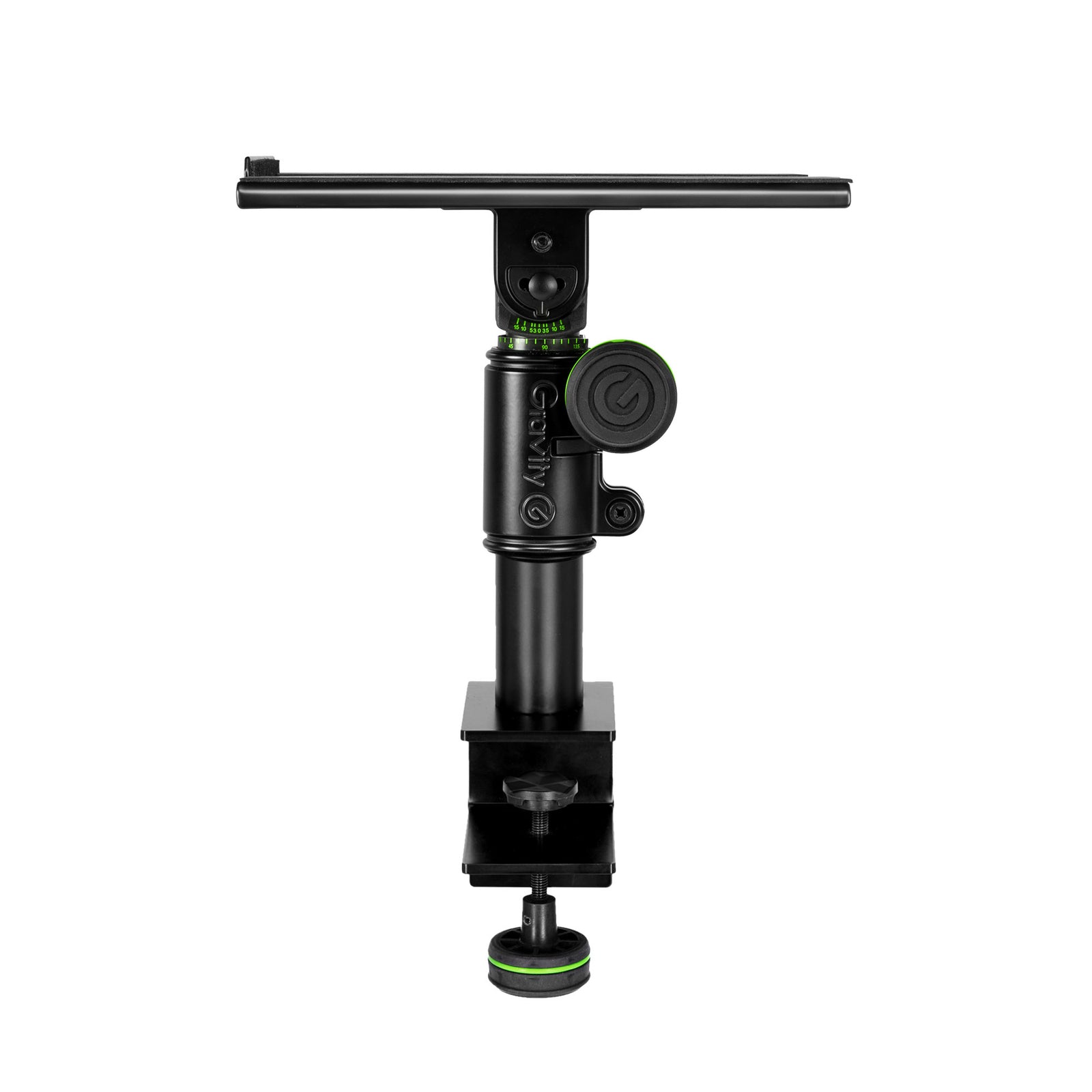 Gravity Monitor Stativ schwarz Front Seite minimal höhe