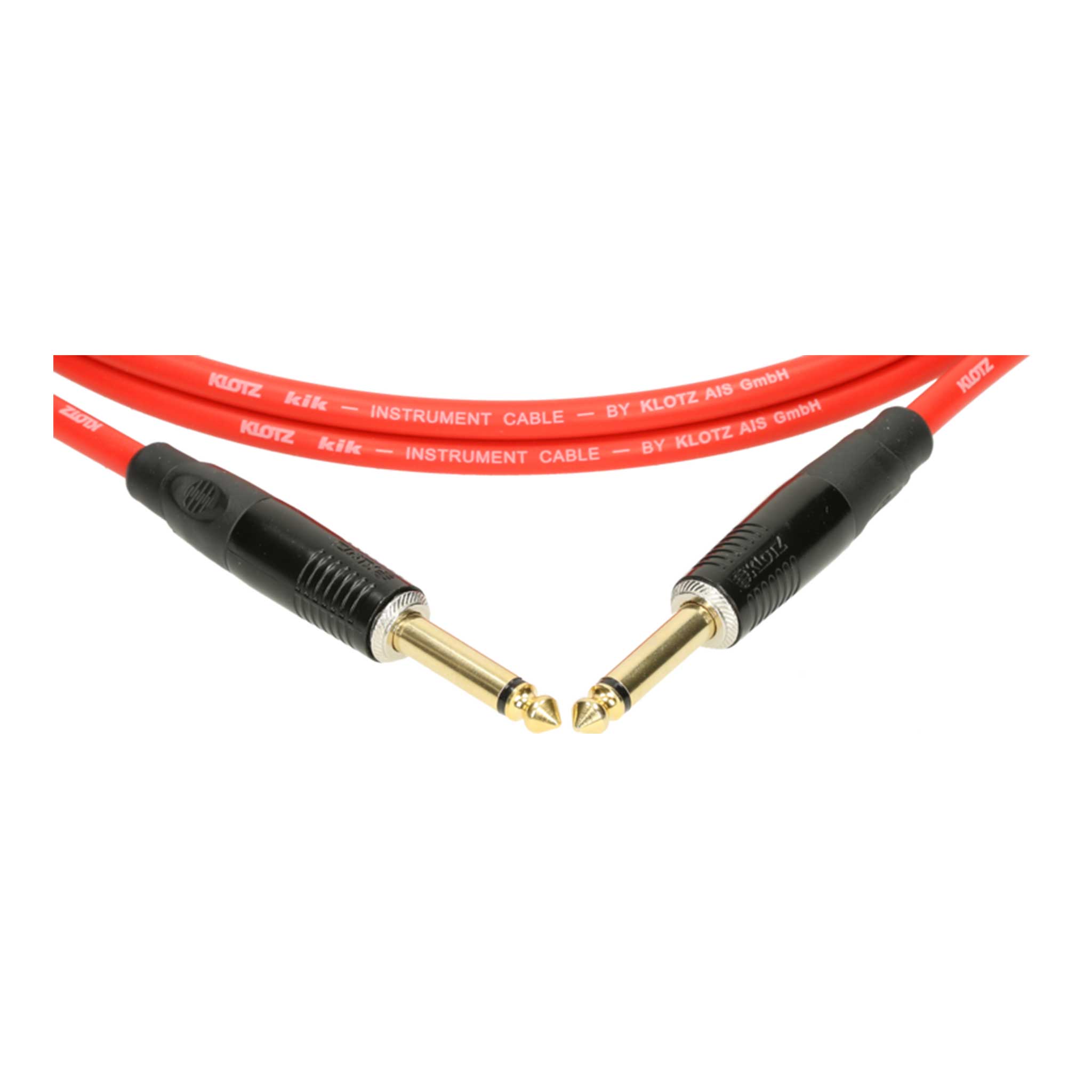 KLOTZ Pro Instrumenten Kabel mit Metall Klinke