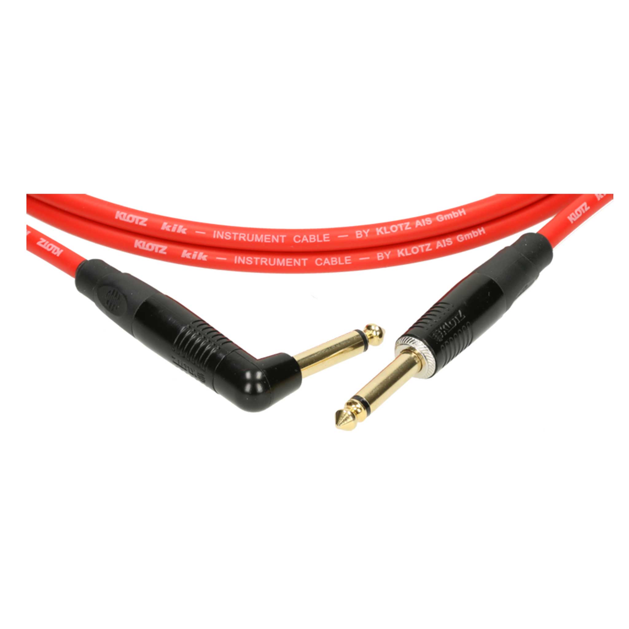 KLOTZ Pro Instrumenten Kabel mit Metall Klinke