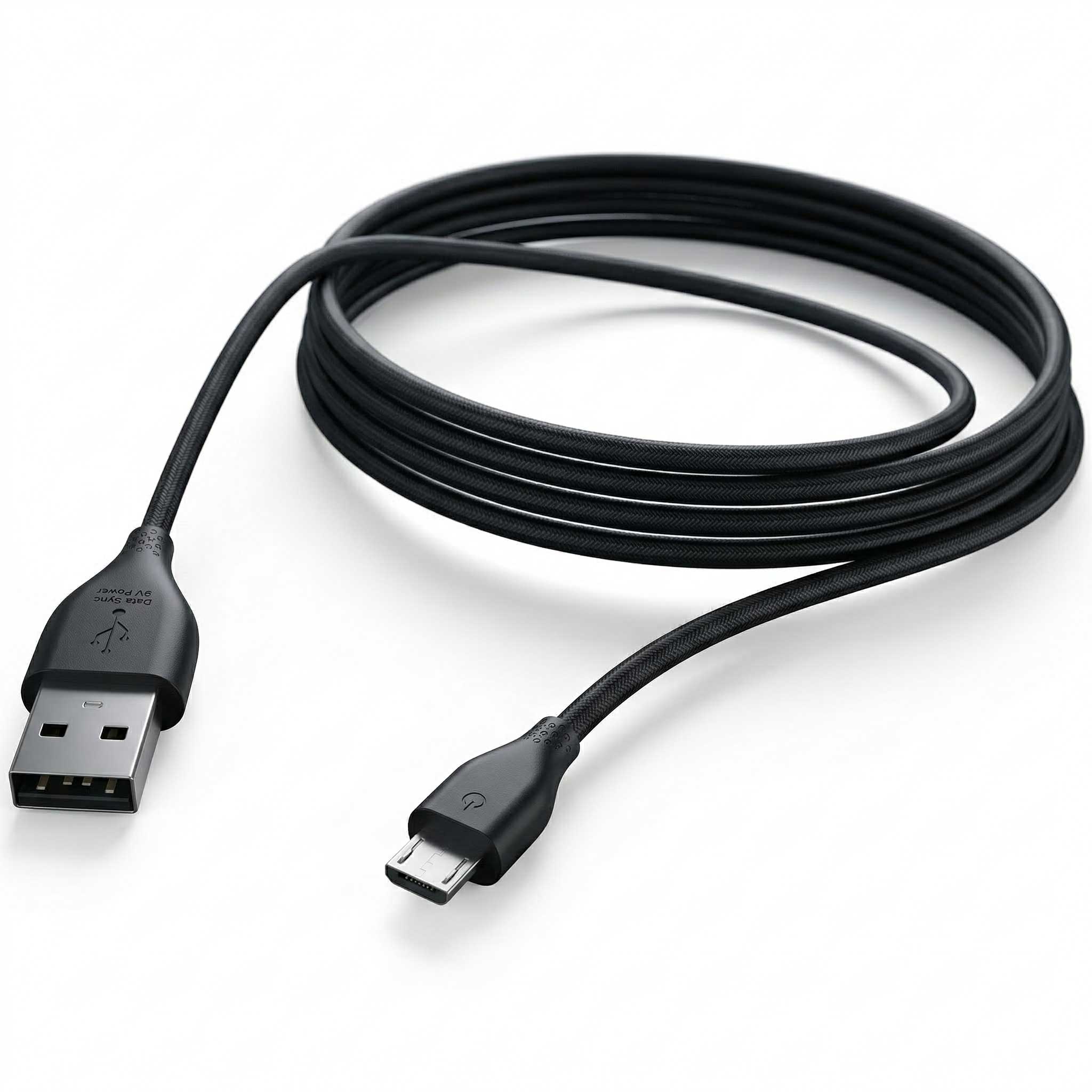 USB Kabel A auf Micro schwarz