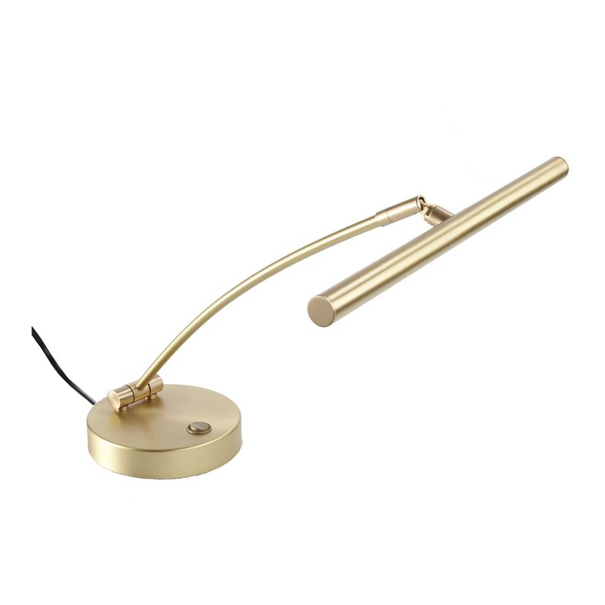 Rondo Klavierleuchte Messing Matt