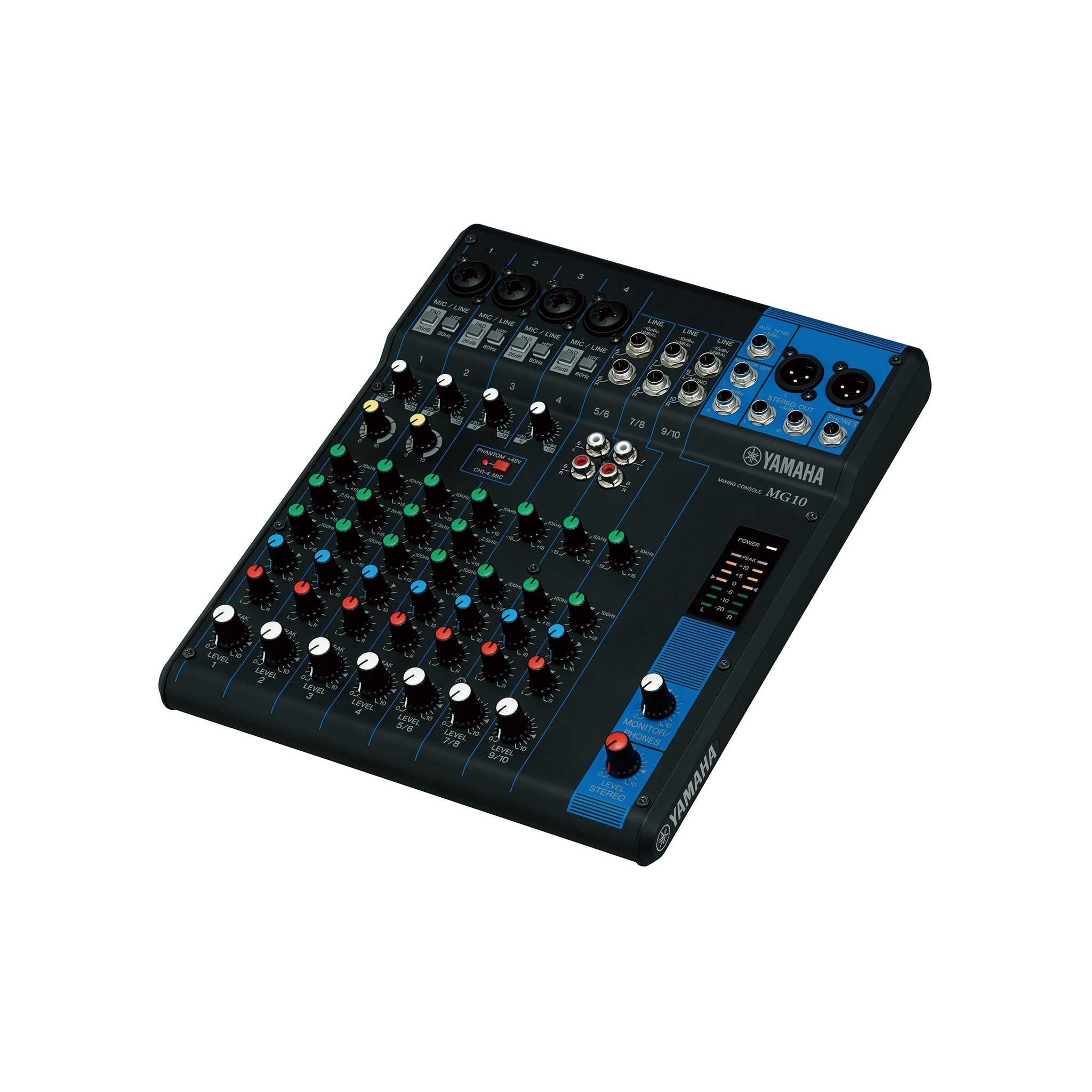 Yamaha MG10 Mixer schräg