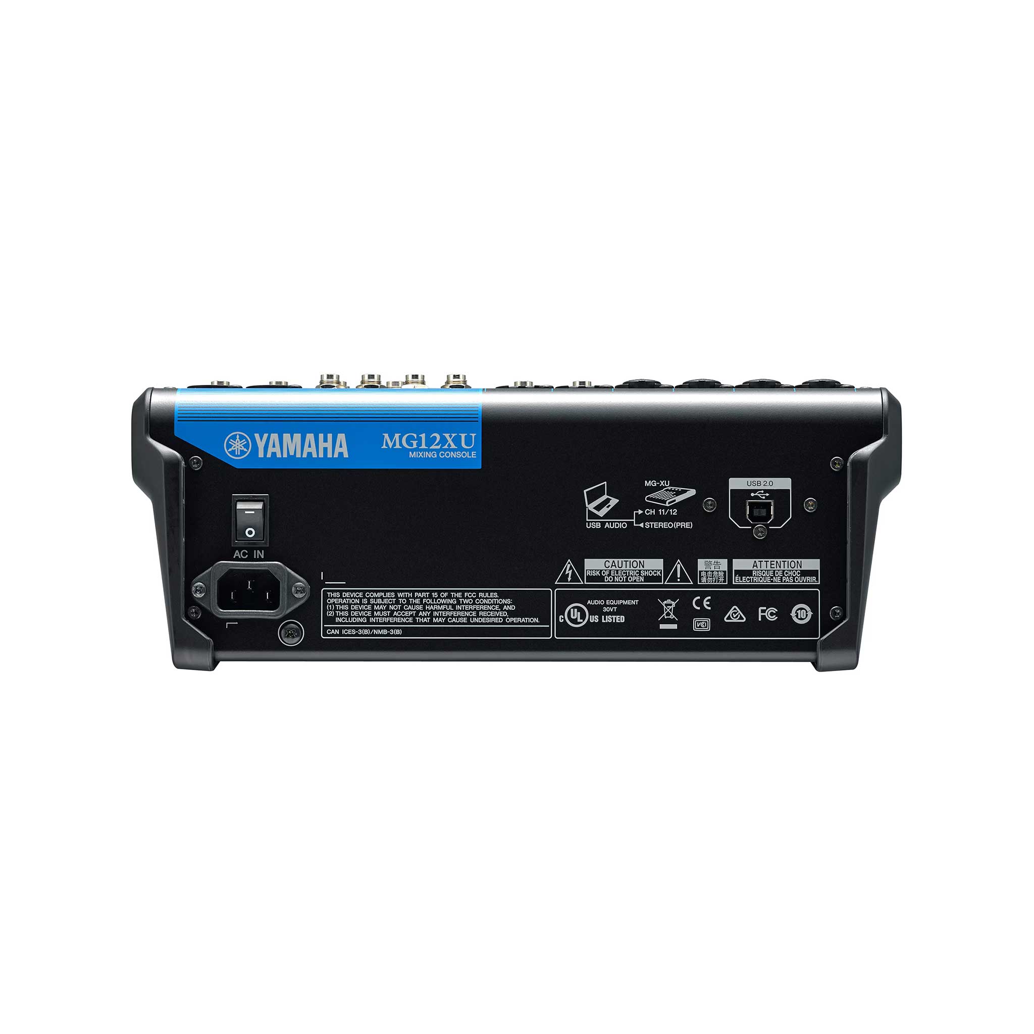 Yamaha Mischpult MG20XU Rückseite