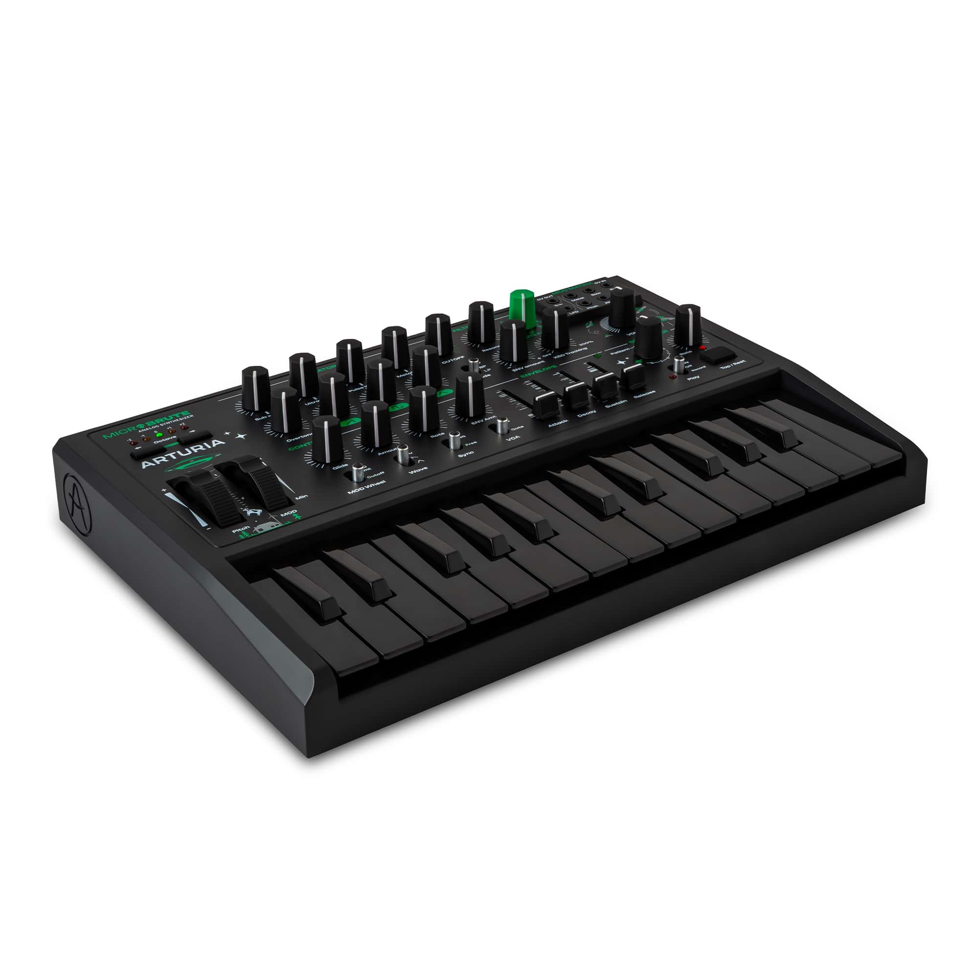 Arturia Micro Brute UFO Black left