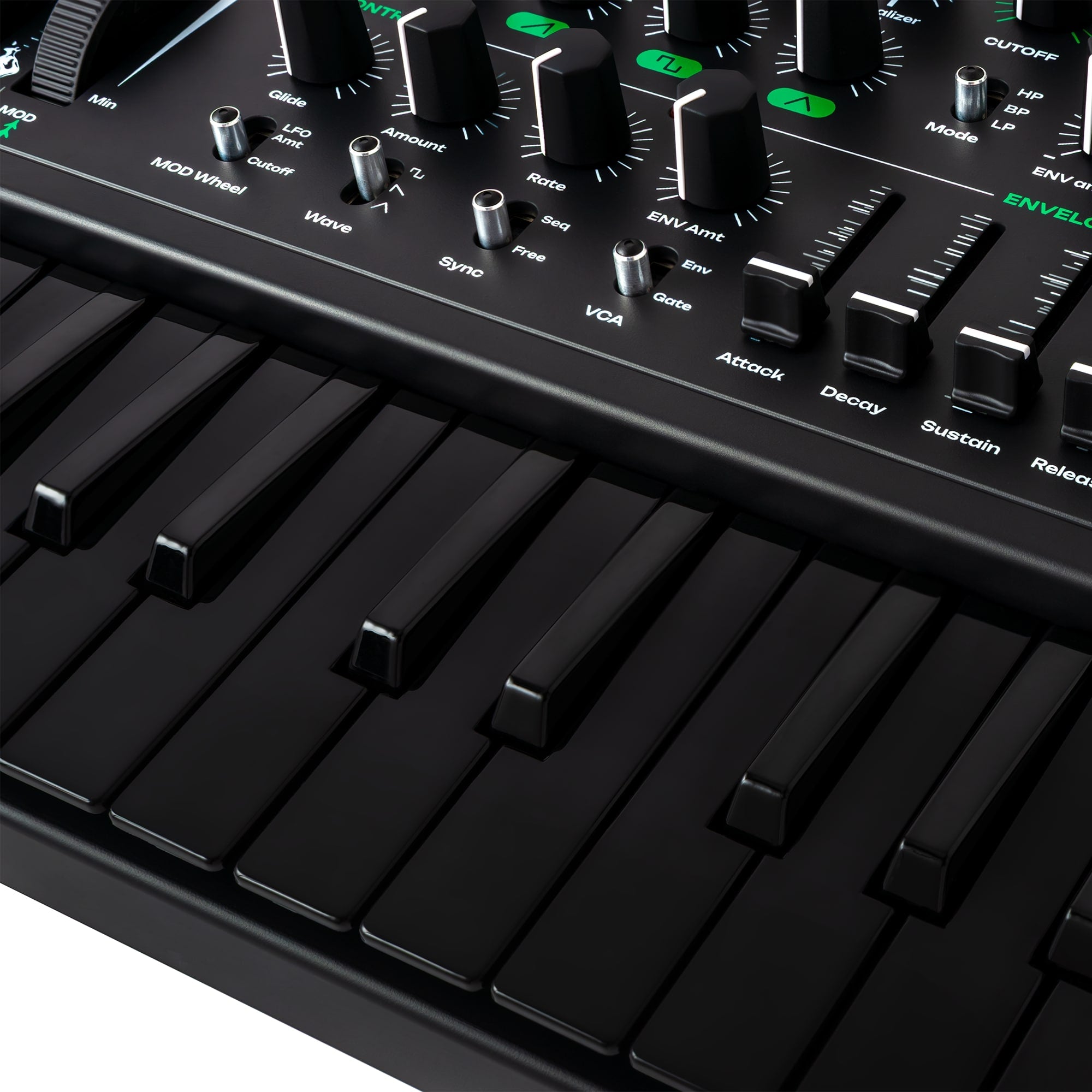 Arturia Micro Brute UFO Black details