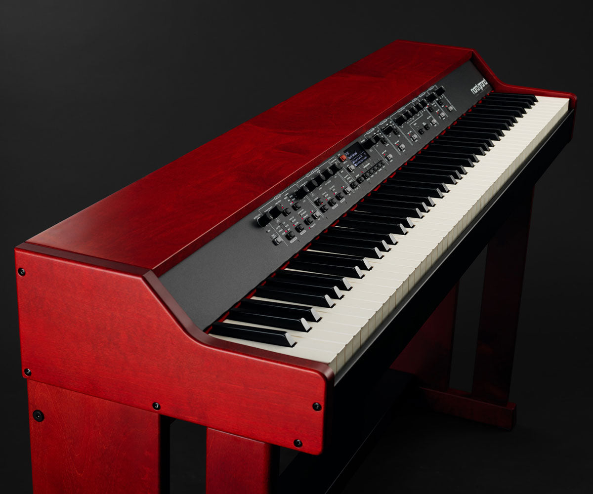 Nord Wood Stand rot mit nord grand on top