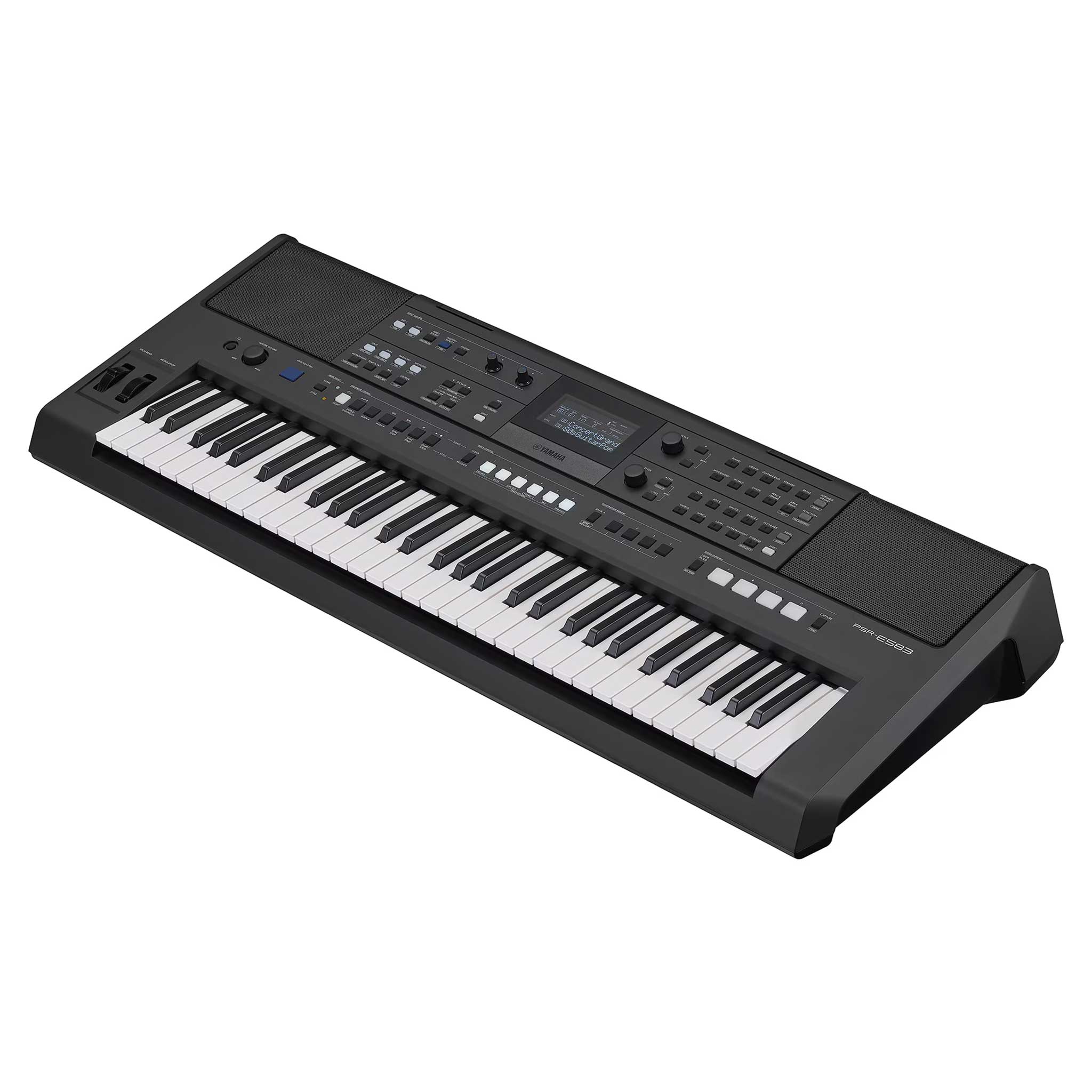 Yamaha PSR-E583 keyboard right