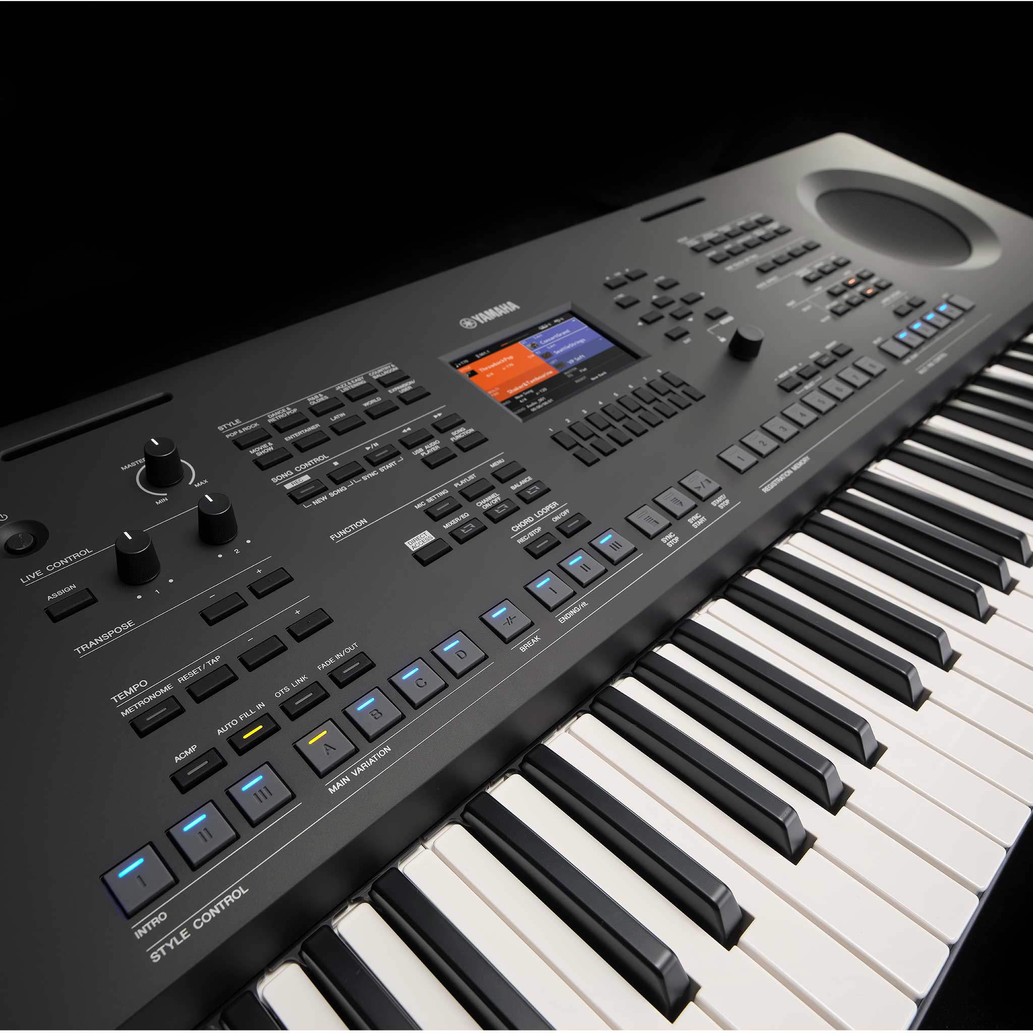 Yamaha PSR-SX620 detailoverview