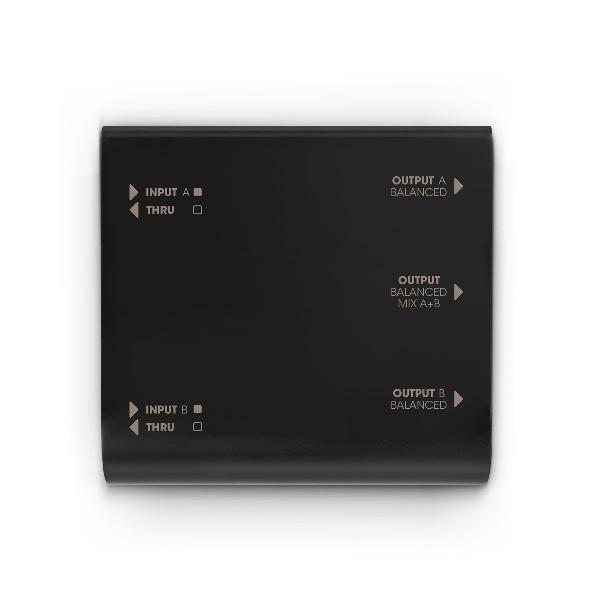 Palmer RIVER inn DI Box schwarz Rot top mit anschlussbeschreibungen