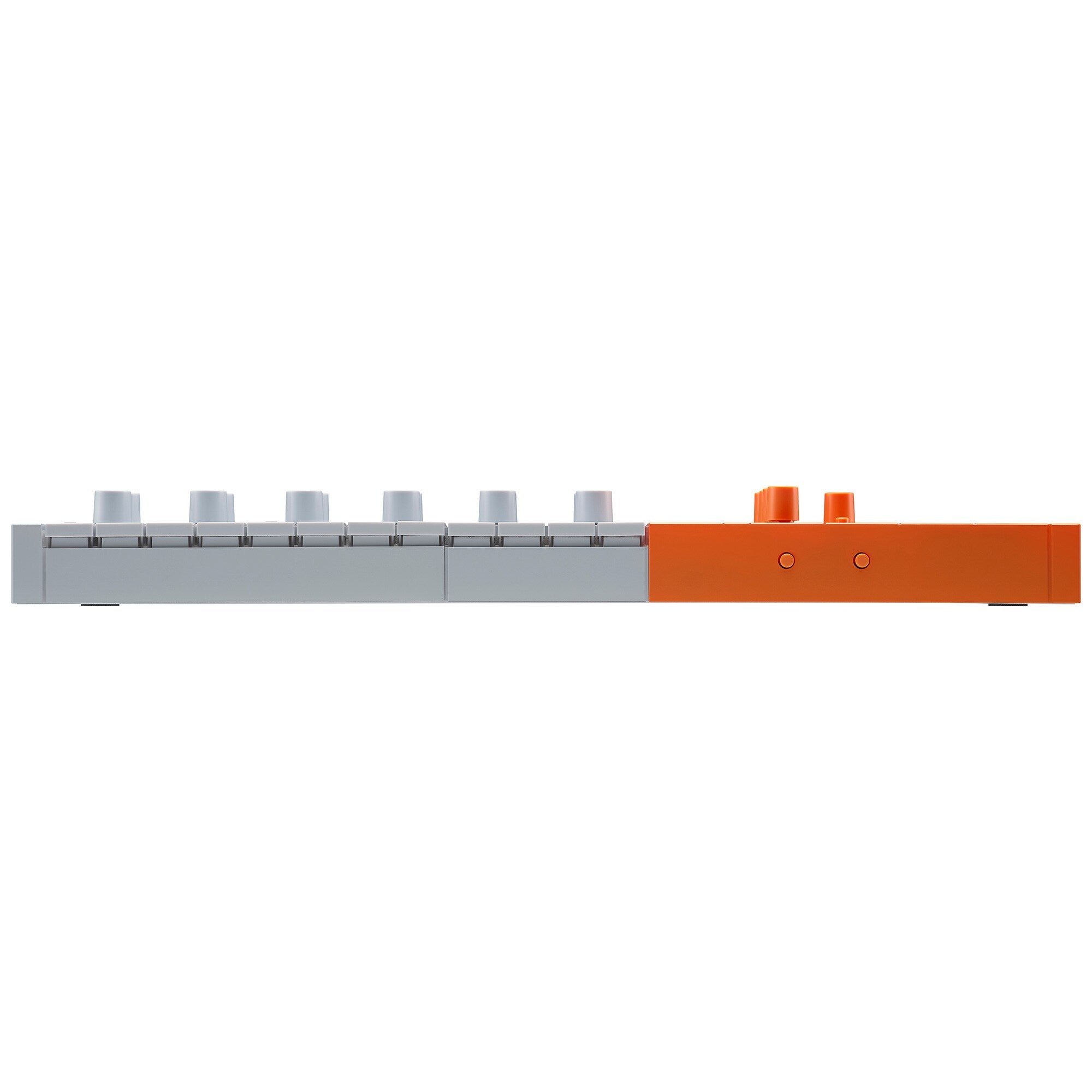 Yamaha Seqtrak Orange Grau rear
