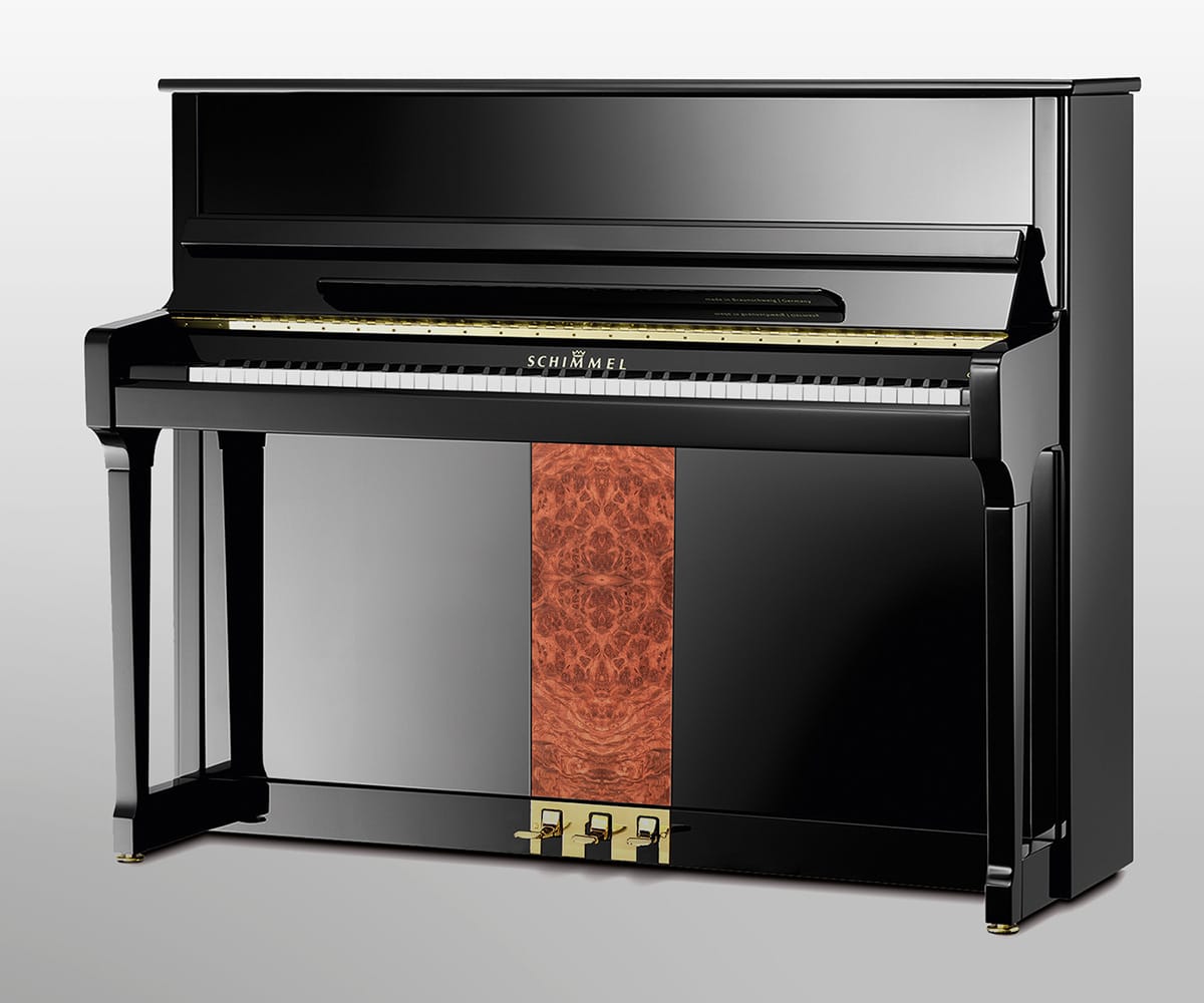 Schimmel C121 Tradition Noblesse  mit Bubbinga Applikation