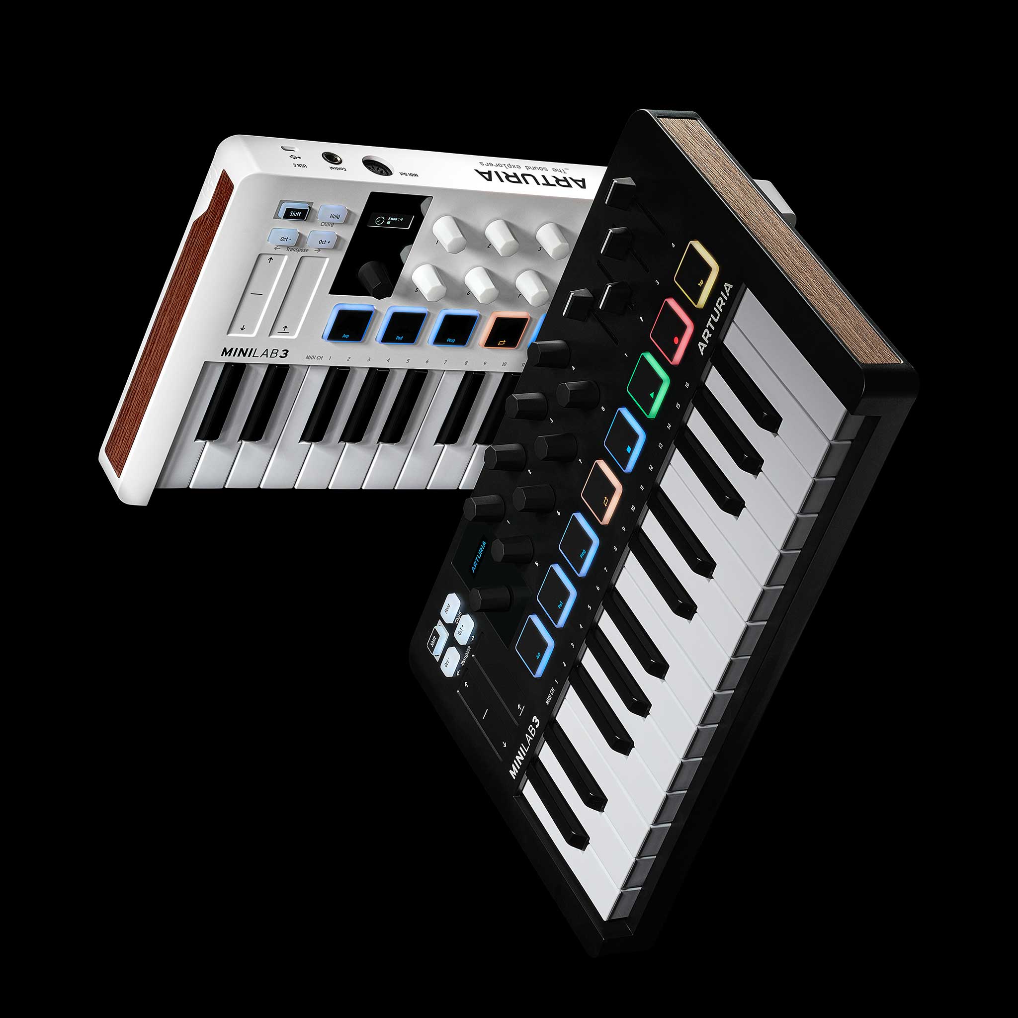 Arturia MiniLab3 black and white beauty