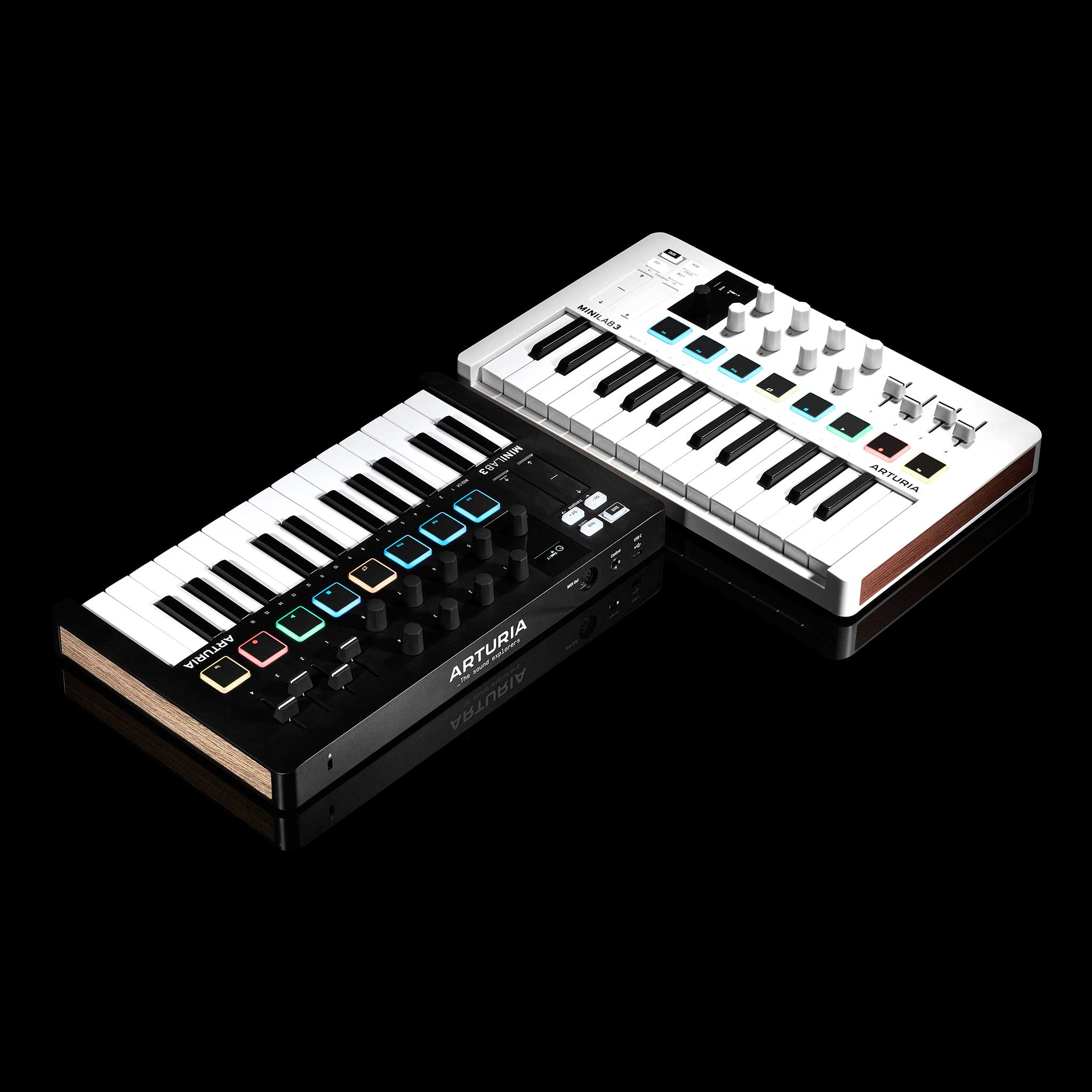 Arturia MiniLab3 white and black