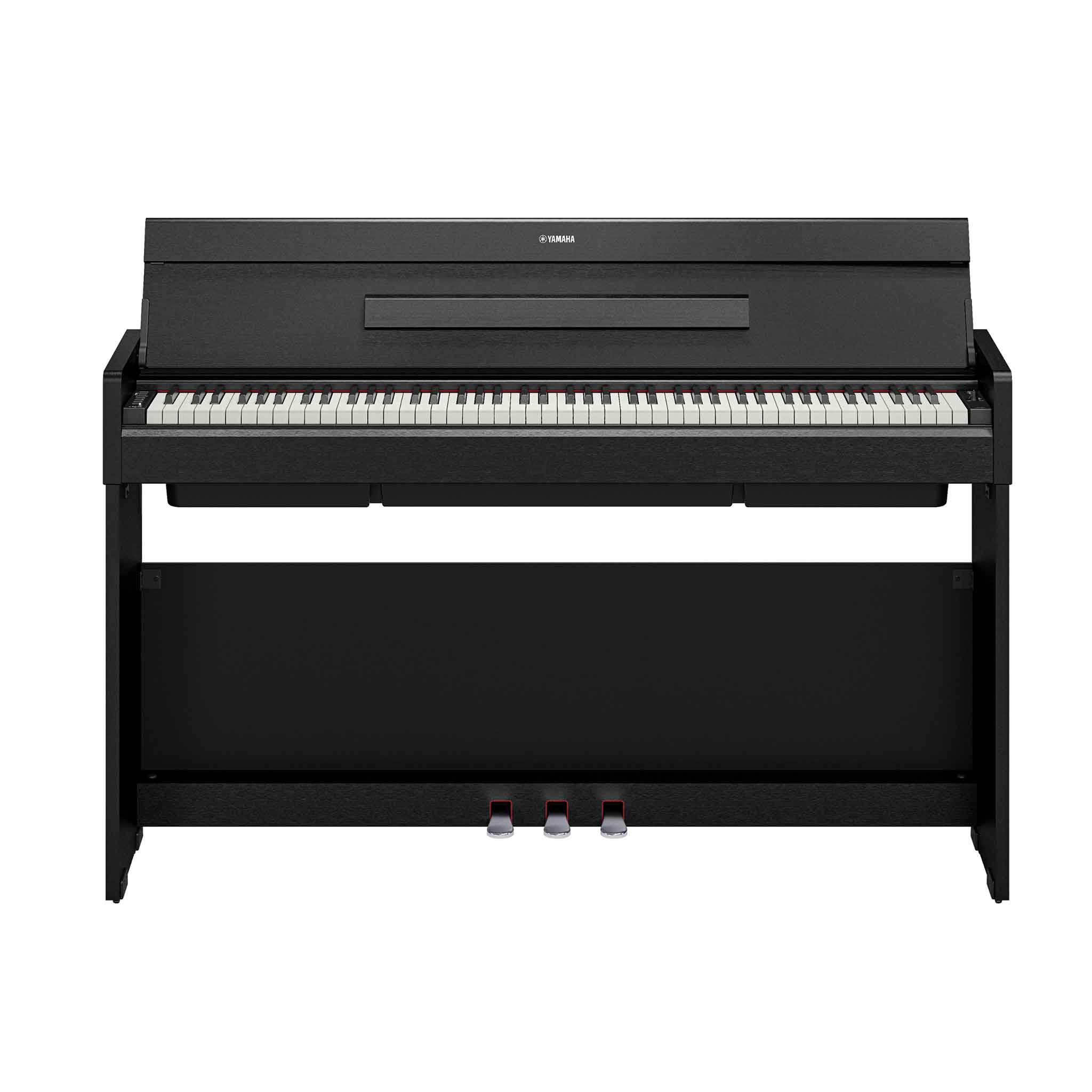Digitalpiano Yamaha Arius YDP-S36  schwarz schmales Design front Ansicht