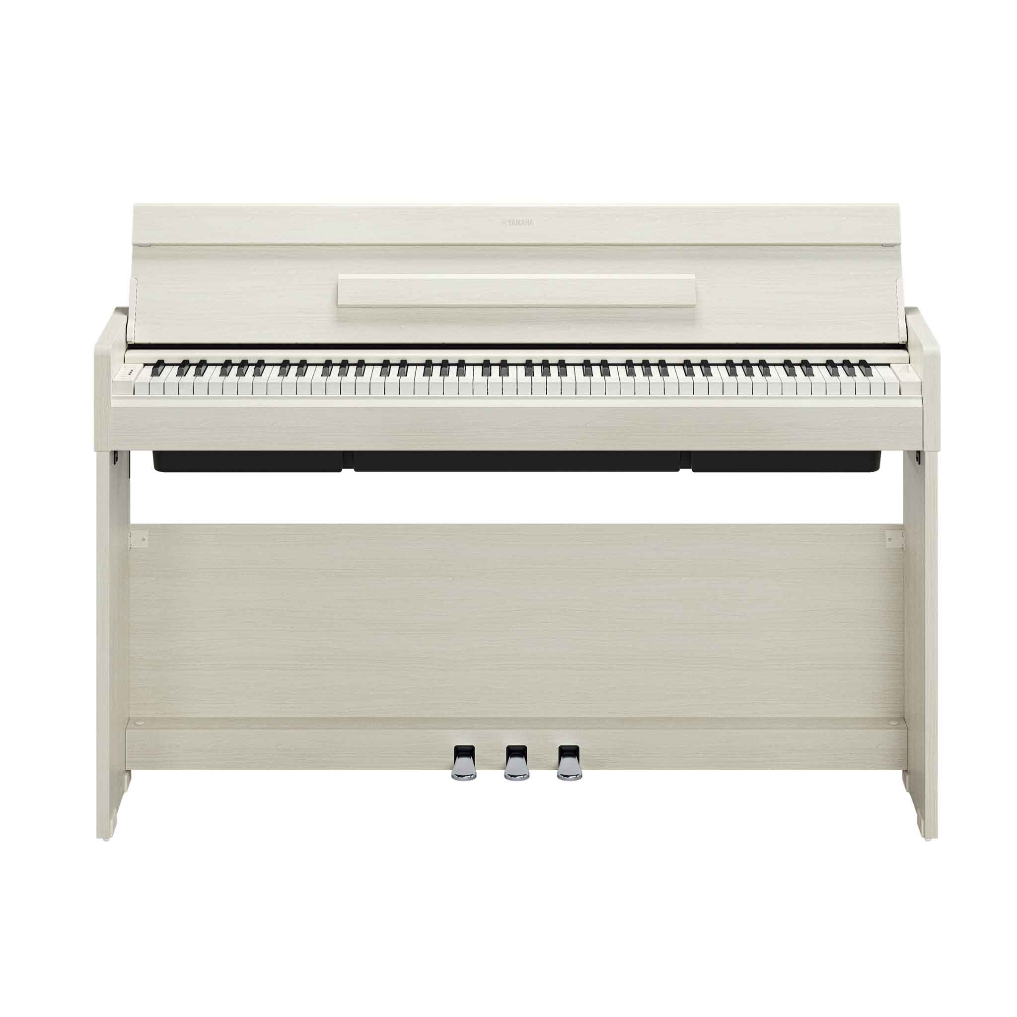 Digitalpiano Yamaha Arius YDP-S36  birke weiß schmales Design frontal Ansicht