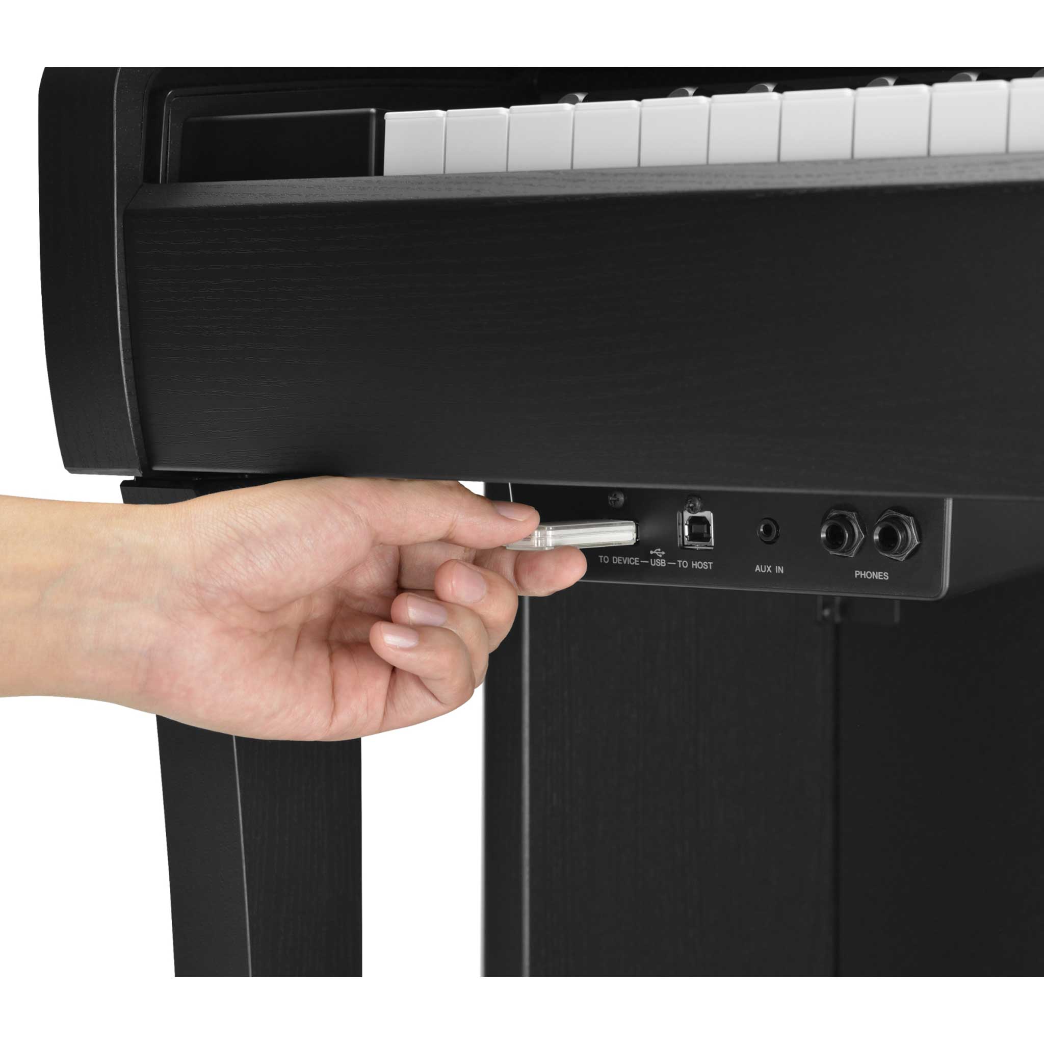 Yamaha Clavinova CLP845 Black Detail