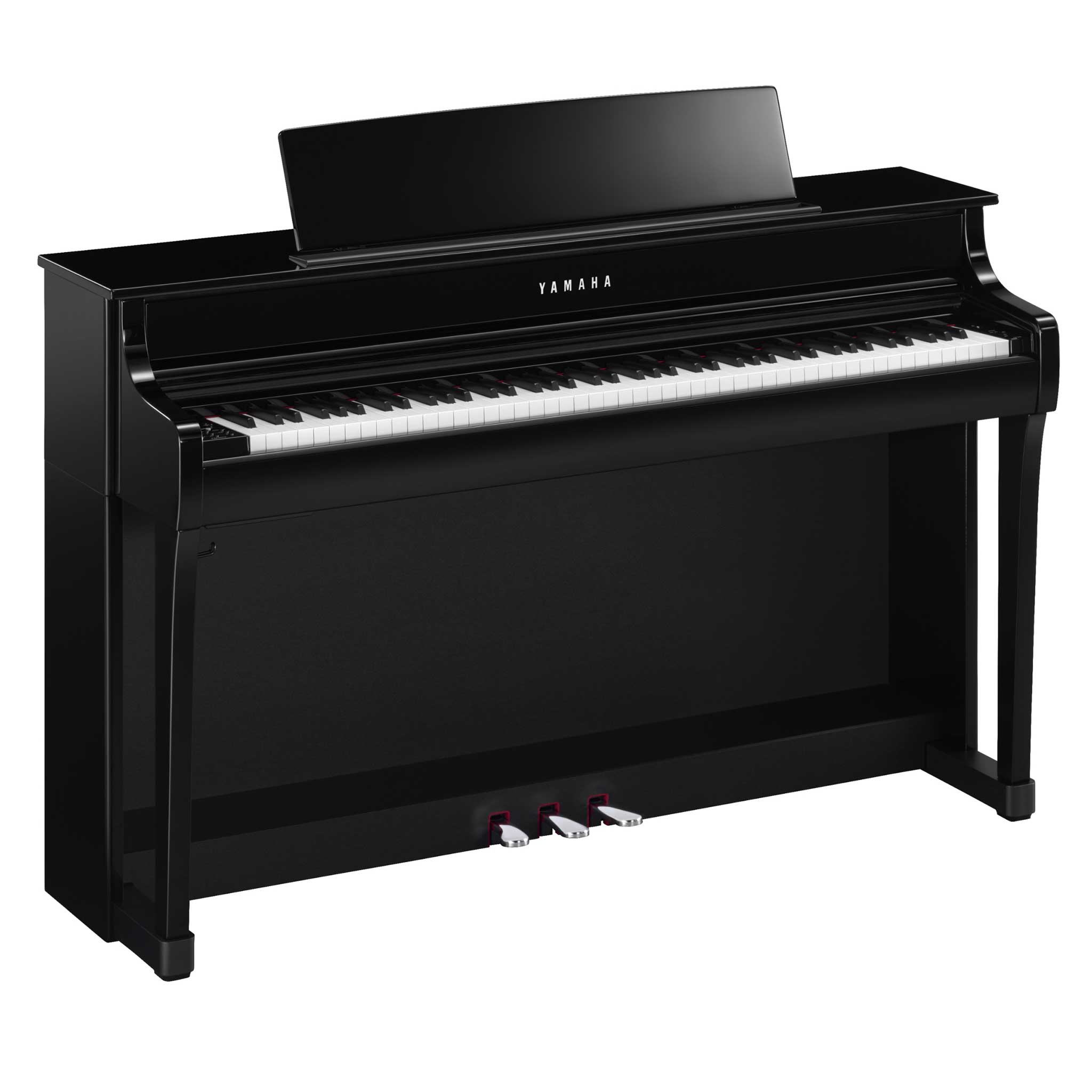 Yamaha Clavinova CLP845 PE Black polished right