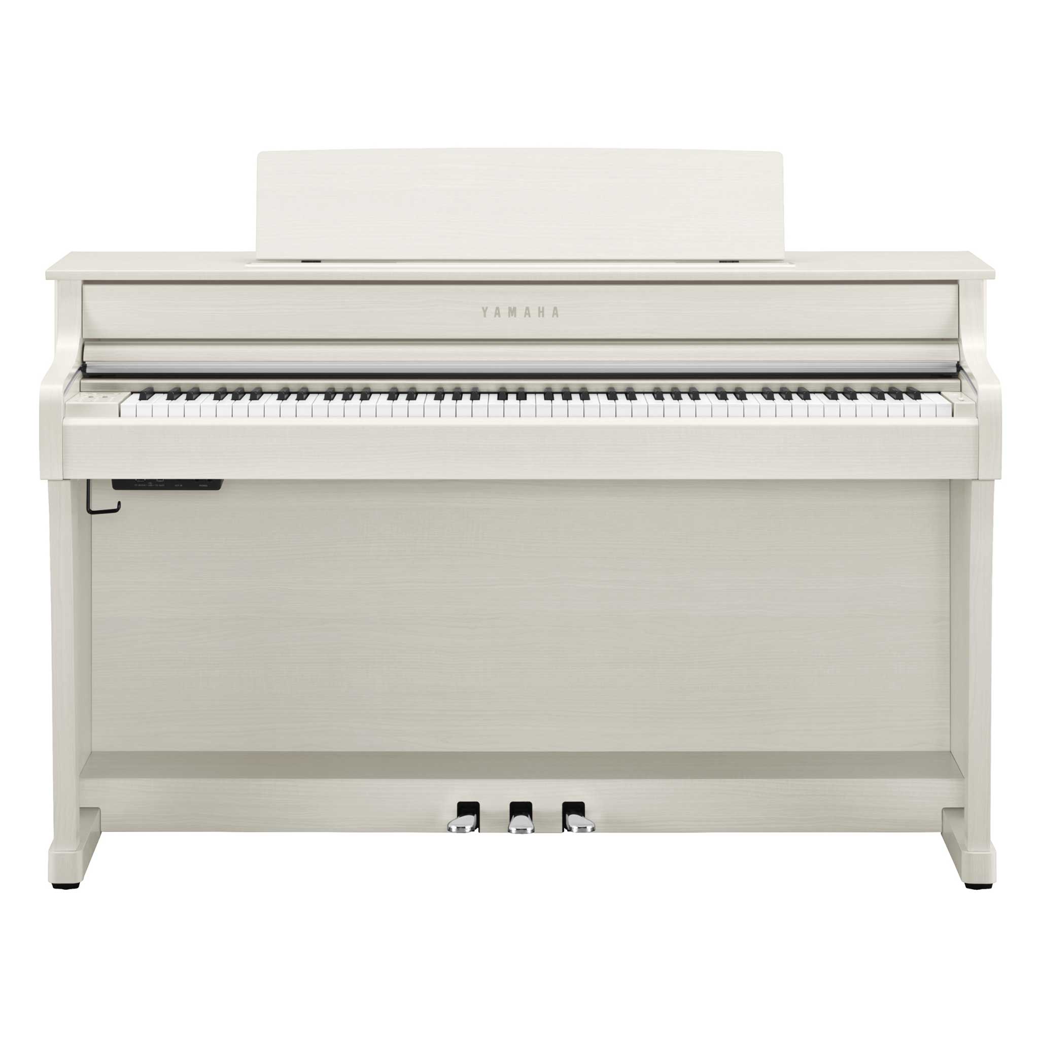 Yamaha Clavinova CLP845 white birch front