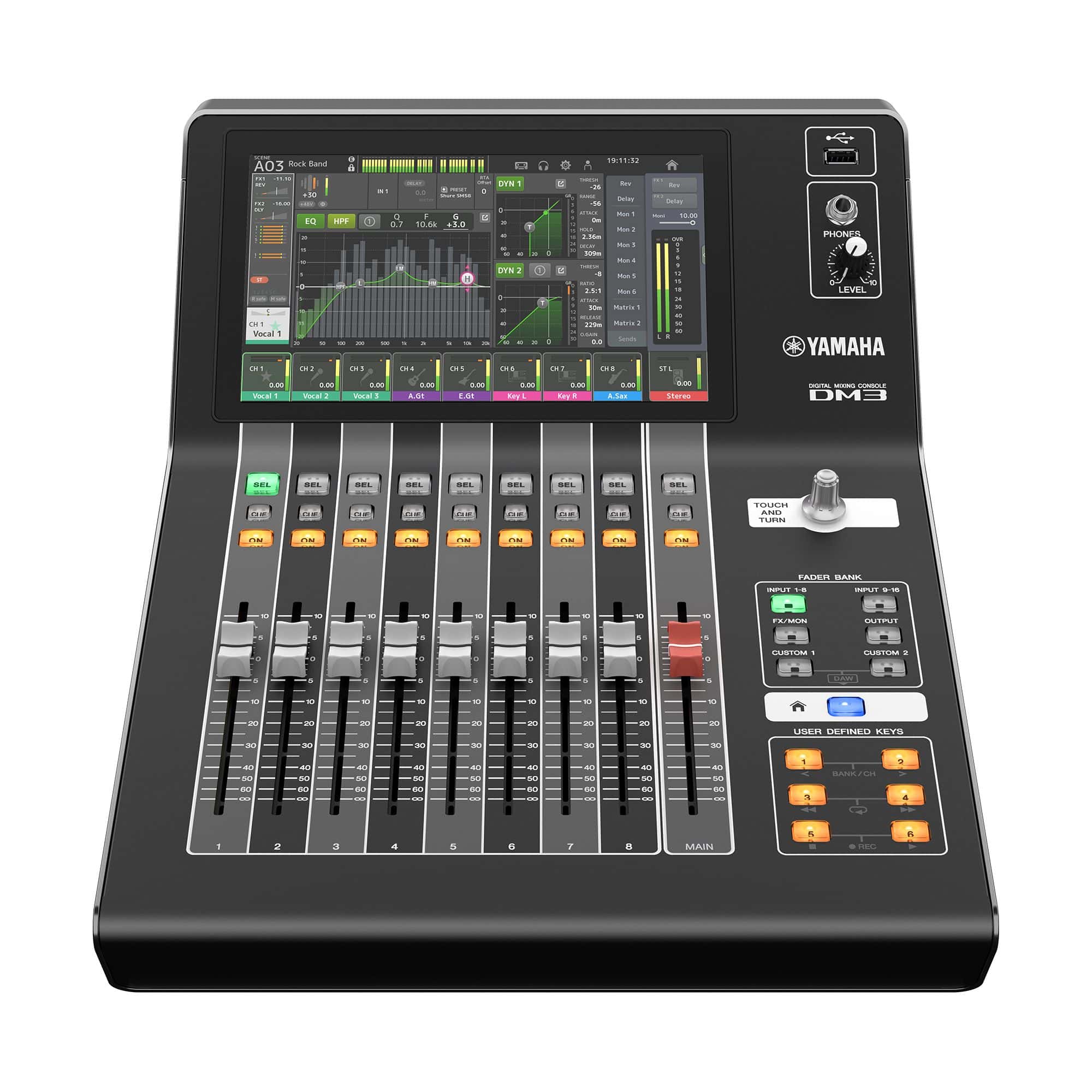 Yamaha DM3 Digital Mischpult top