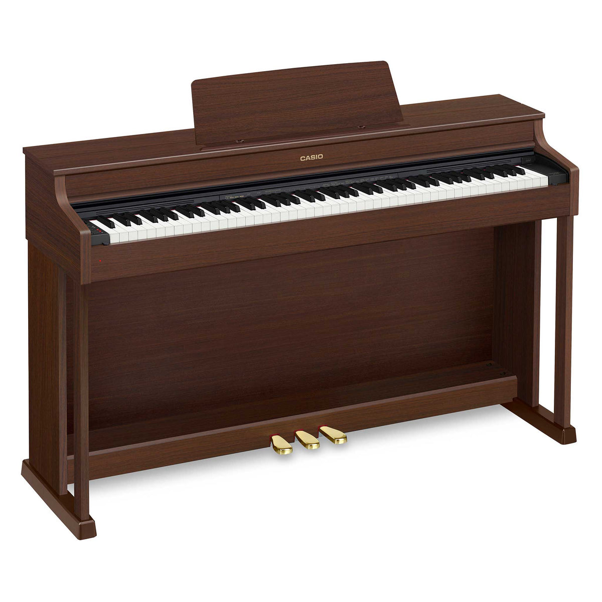 Casio Celviano AP470BN Braun perspektive geschlossen