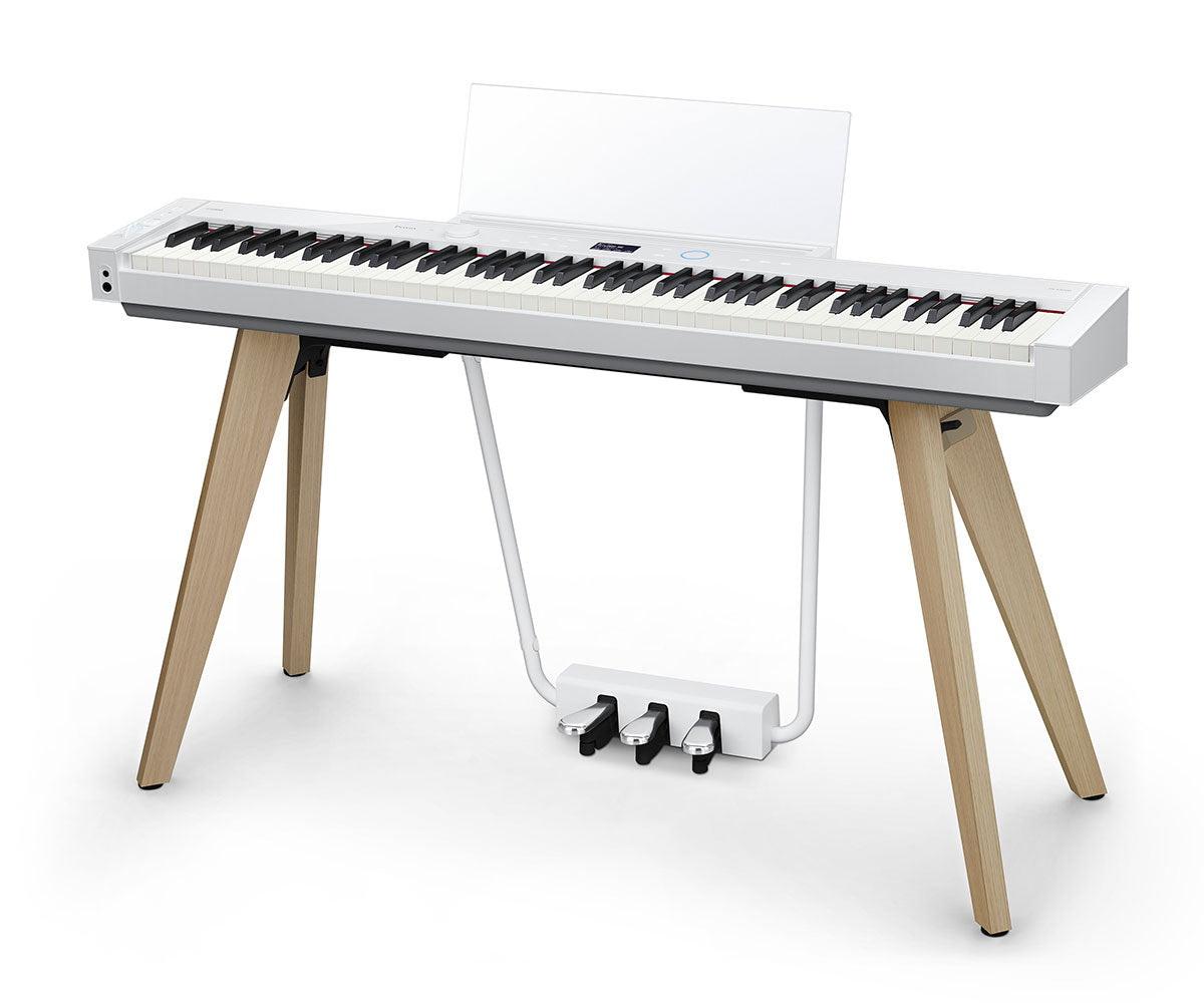 Casio Privia PX-S7000WE Digitalpiano in weiß mit Ständer Pedal und Notenpult