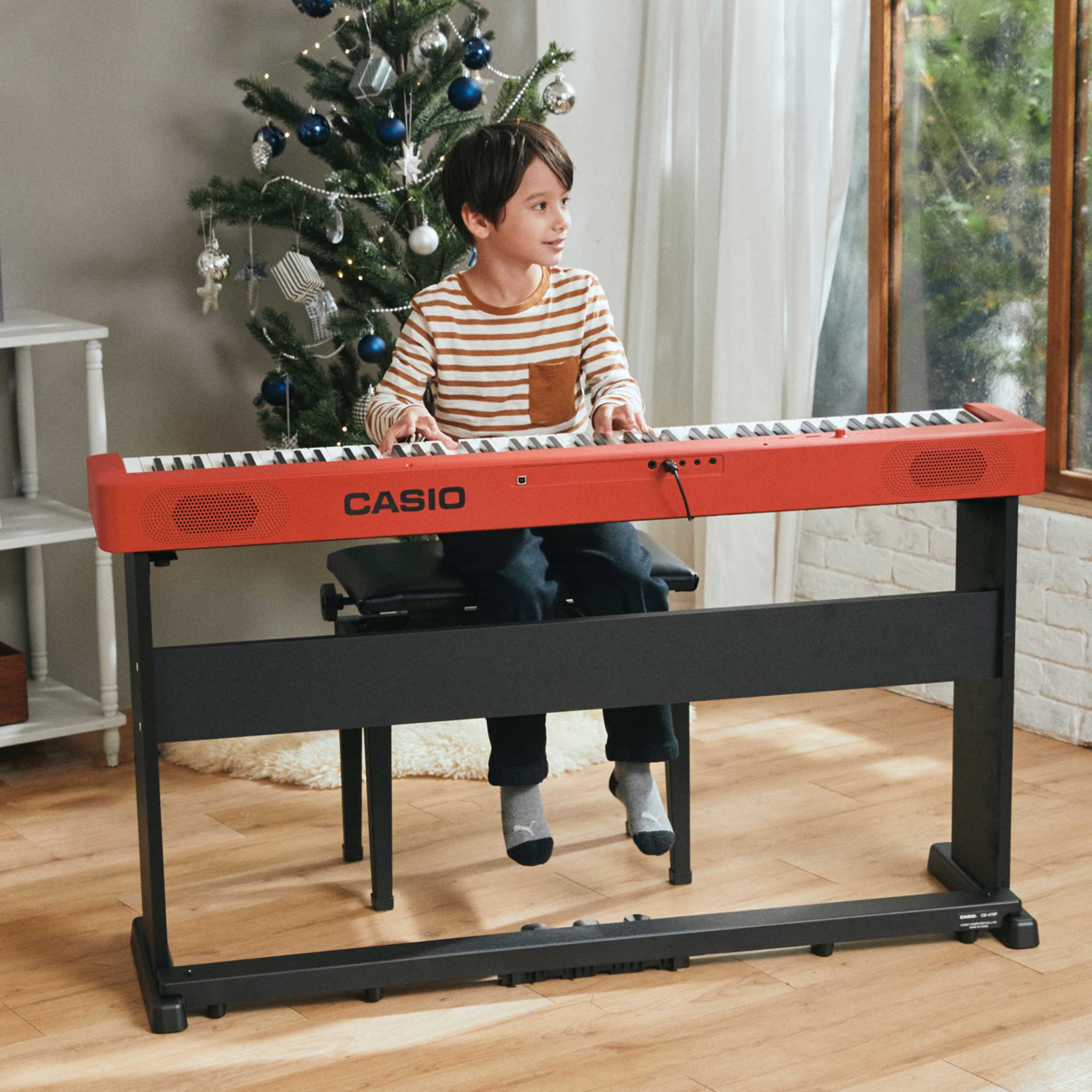 Casio Digitalpiano CDP-S160RD Stand Pedal Lifstyle Kid