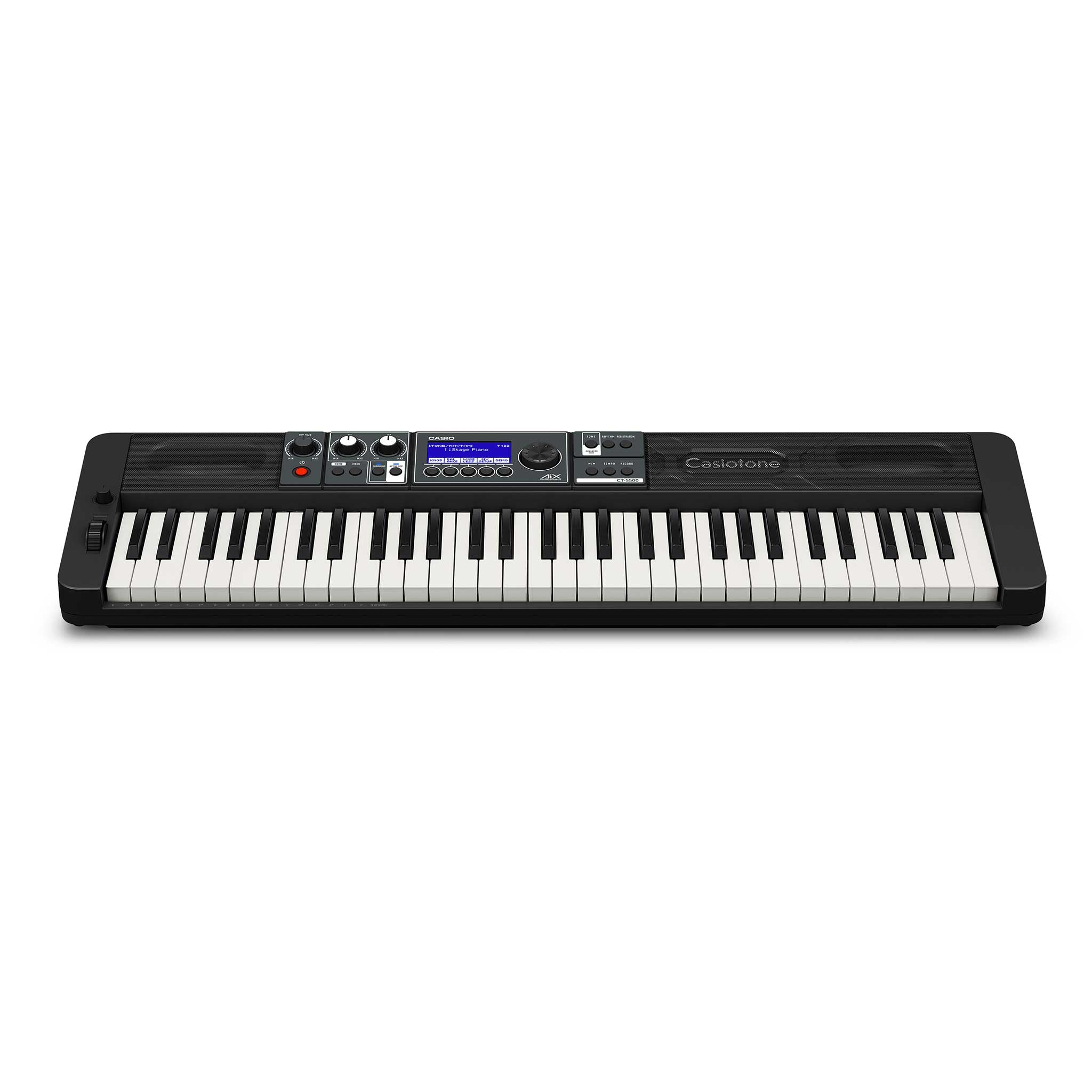 Casio Keyboard CT-S500 front angle