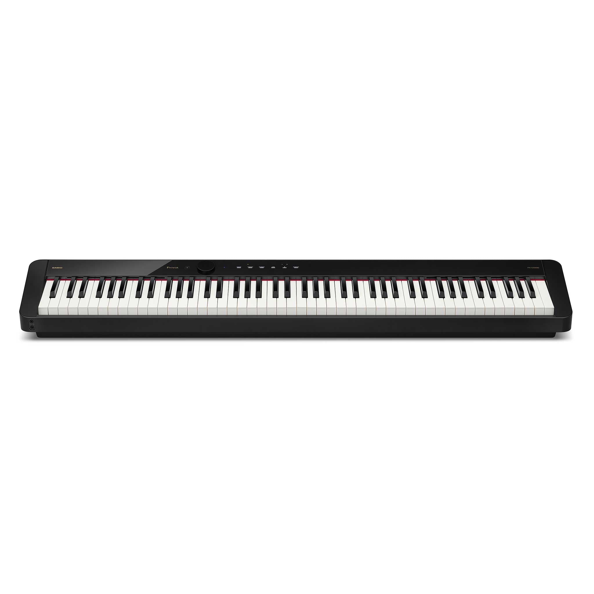 DIgitalpiano Casio Privia PX-S5000BK black front angle