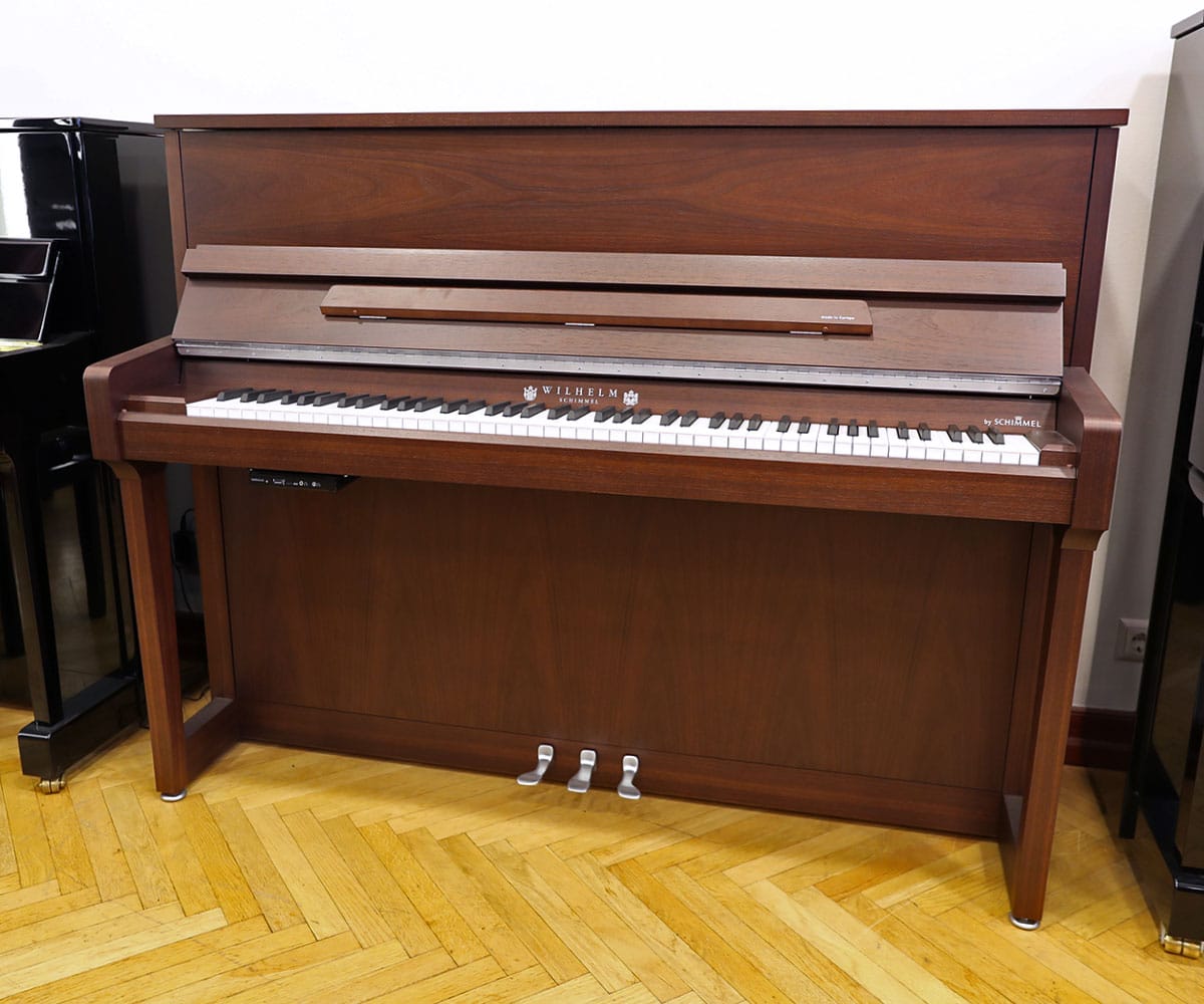 Wilhelm Schimmel W114 Tradition Nussbaum 3 Pedale Braun