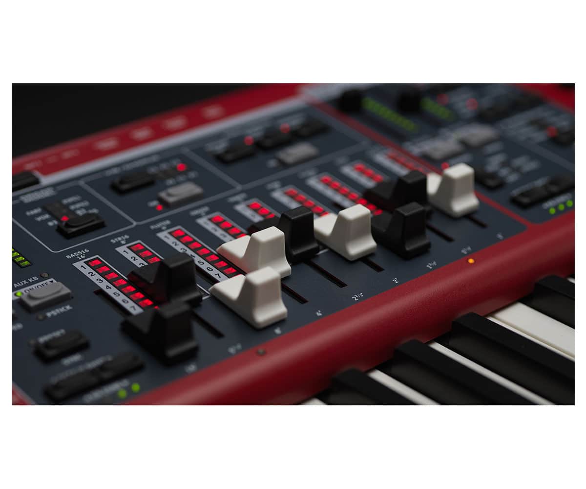 Clavia Nord Stage 4 - 88 Detail Fader