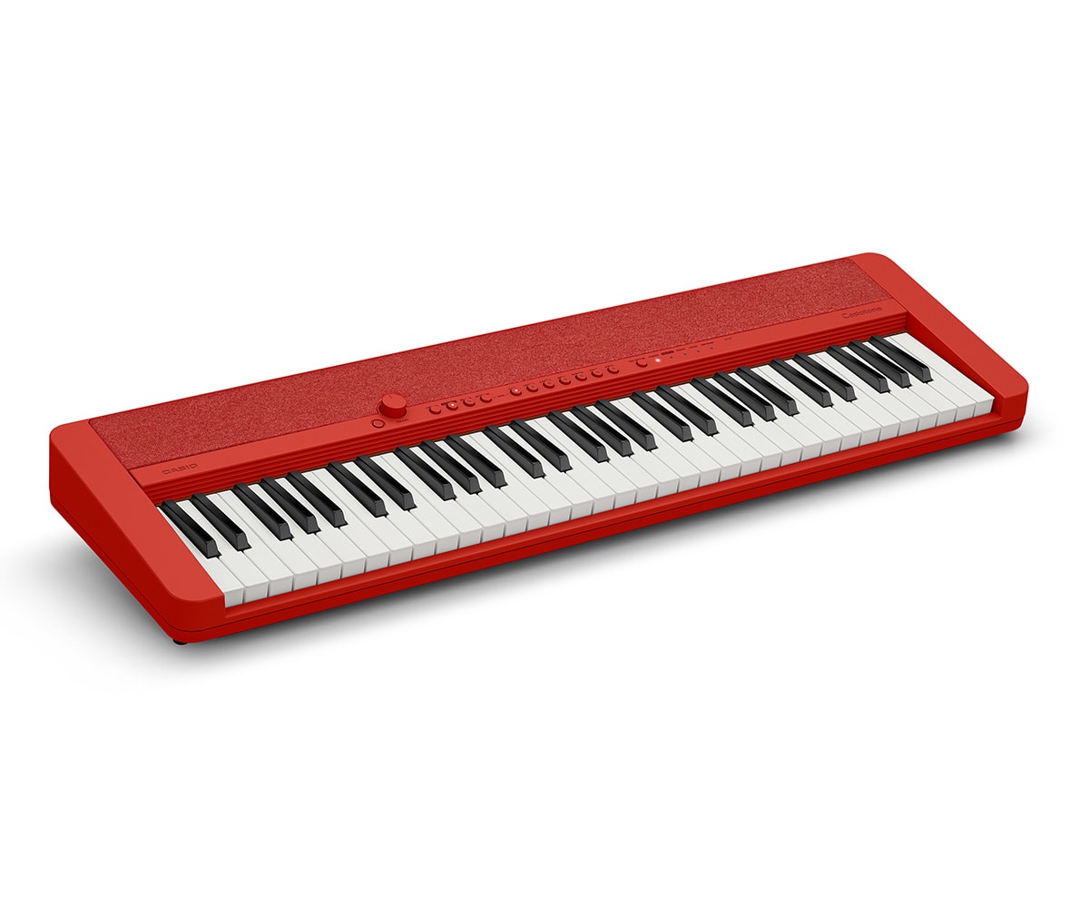 Casio Keyboard Casiotone CT-S1RD - rot image 0