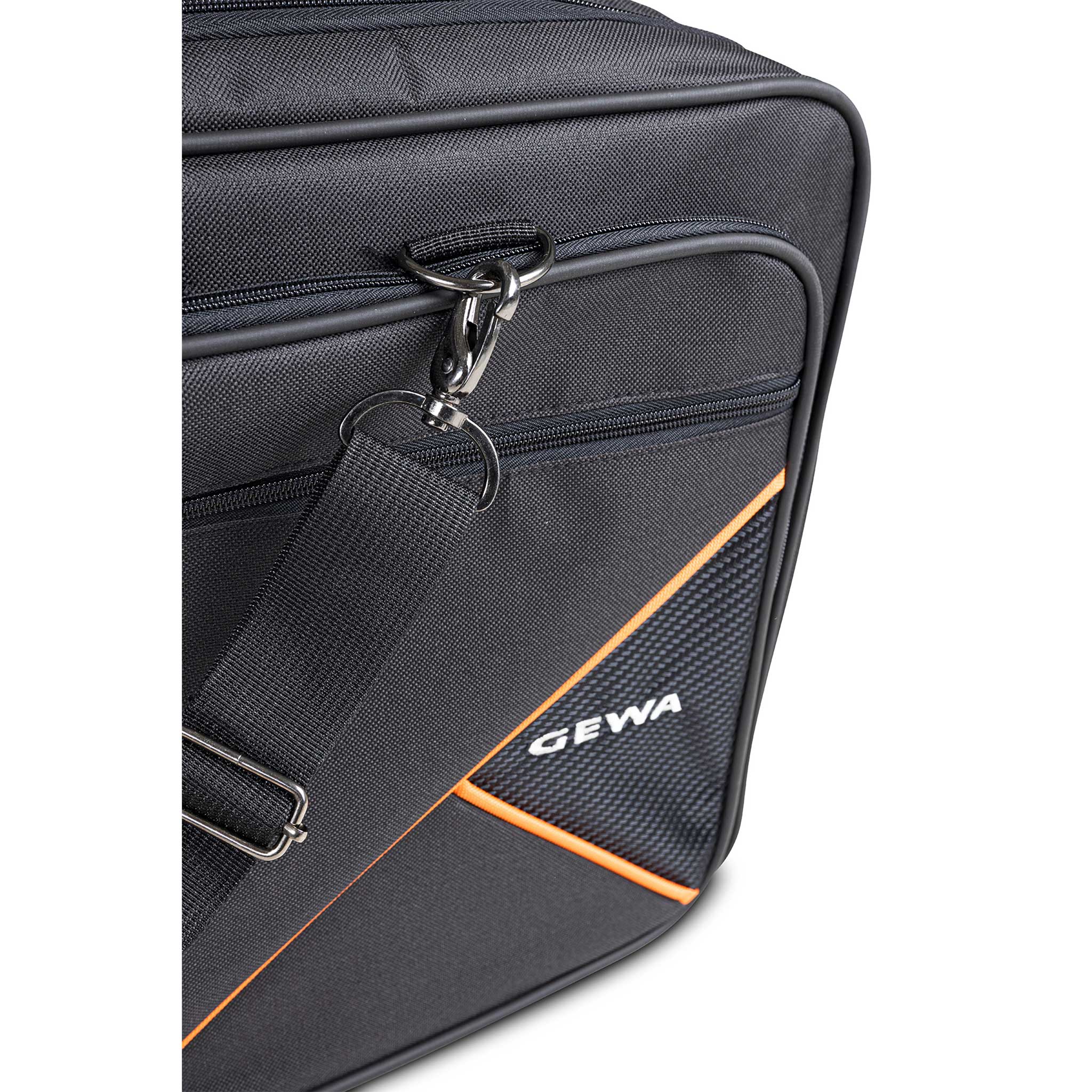 Gewa Piano Gigbag schwarz detail Reissverschluss