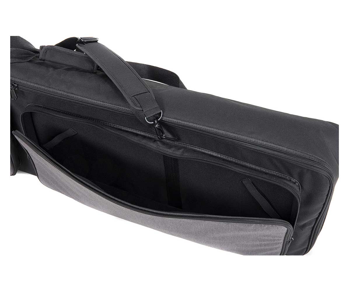 GEWA Gig-Bag Portable Piano & Keyboard open empty