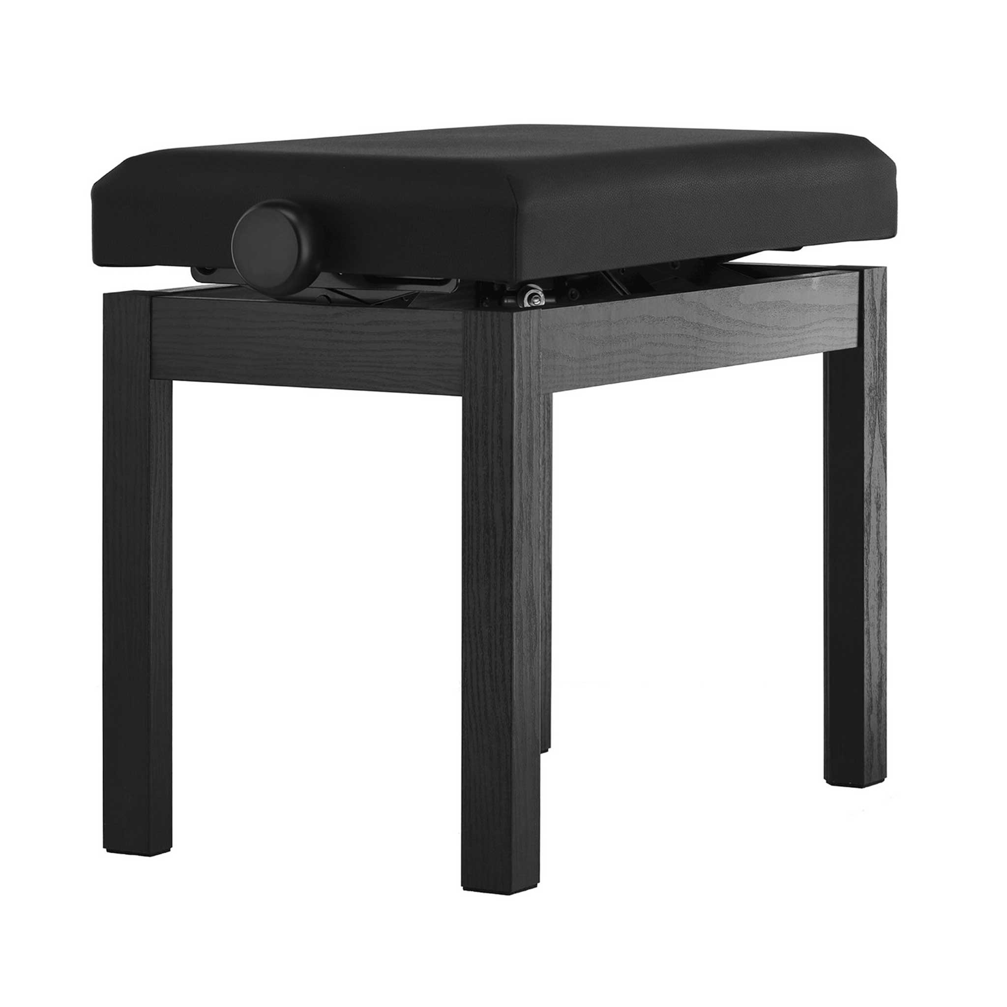 Klavierbank Schwarz links