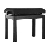 Klavierbank Student - schwarz matt