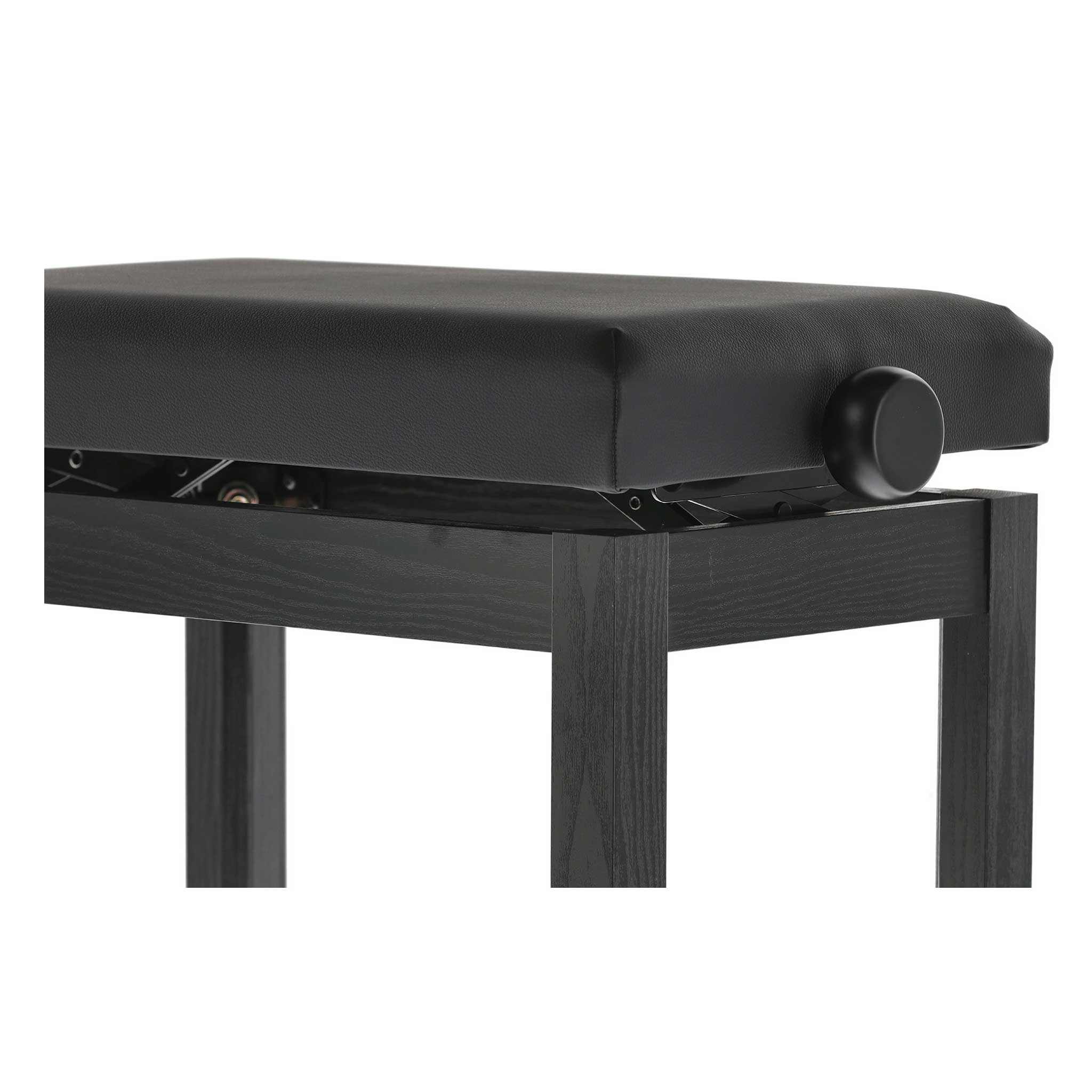 Klavierbank Schwarz detail