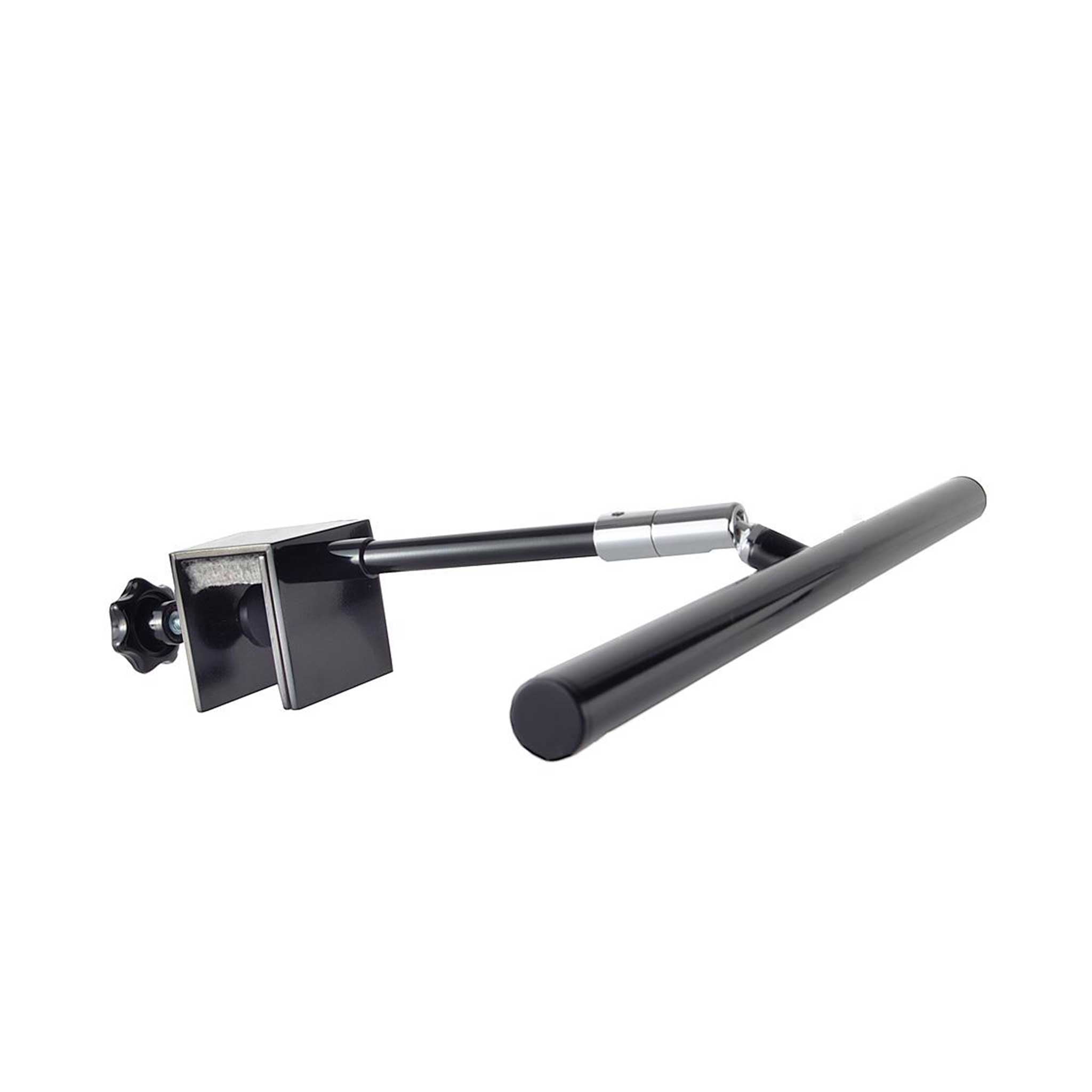 Klavier Klemmleuchte schwarz glänzend mit Klemmung