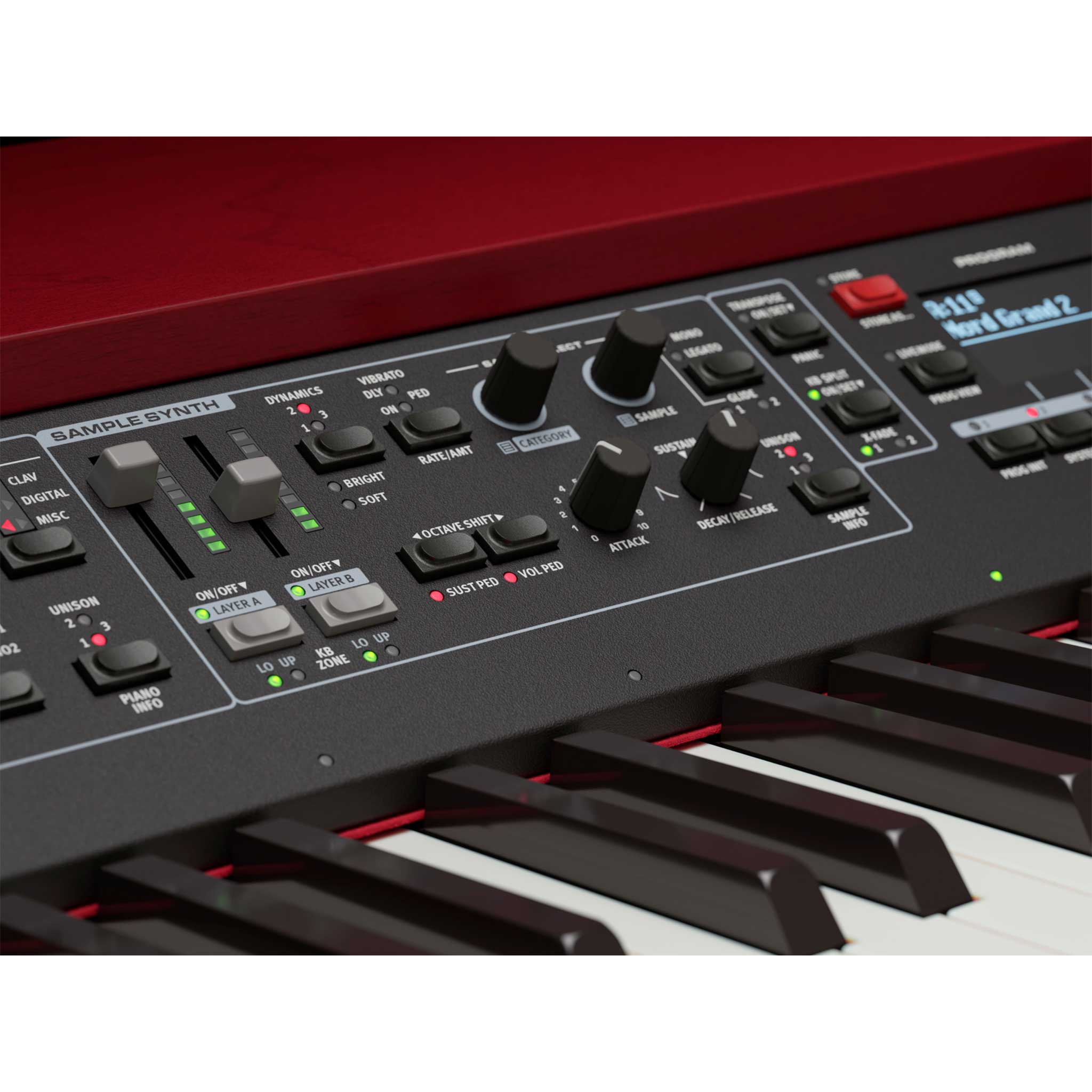 Nord Grand 2 Synthesizer Section