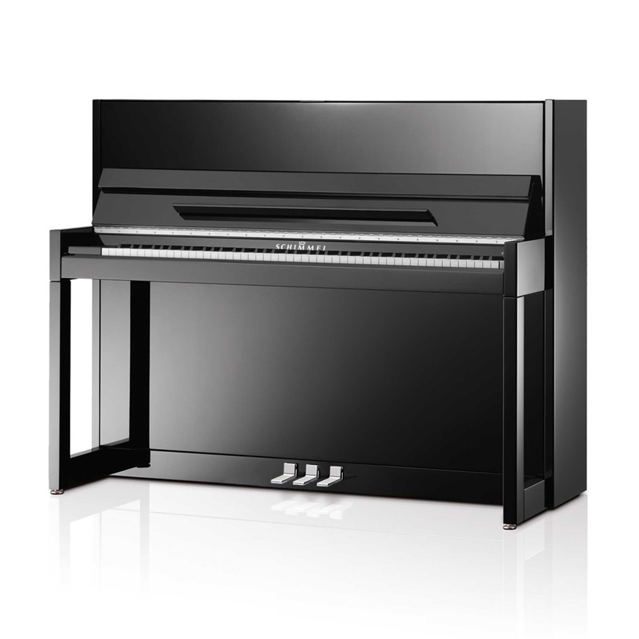 Schimmel C116 Modern Cubus schwarz front
