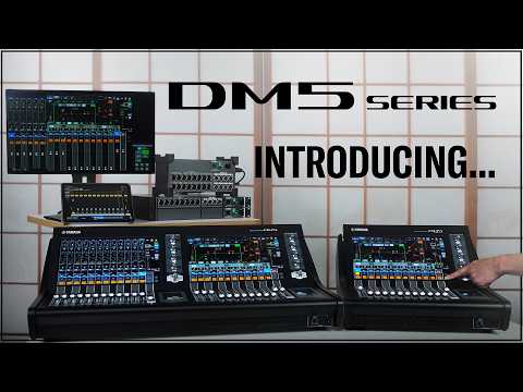 Yamaha DM5 Compact Digital Mixer Product video