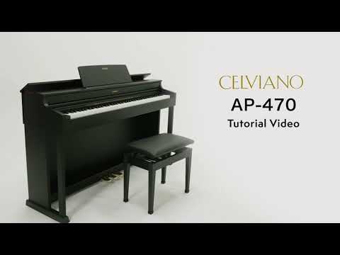 Casio Celviano AP470 Tutorial Video