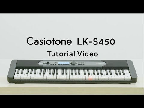 Casio LKS450 Keyboard video tutorial