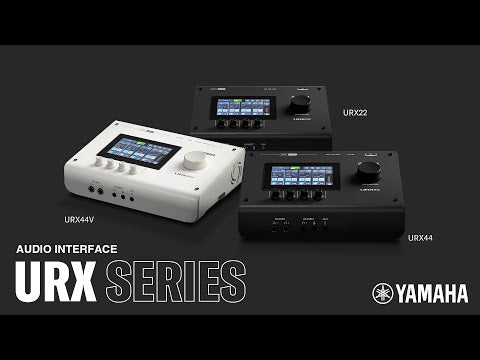 Yamaha URX44 Schwarz audio interface Video