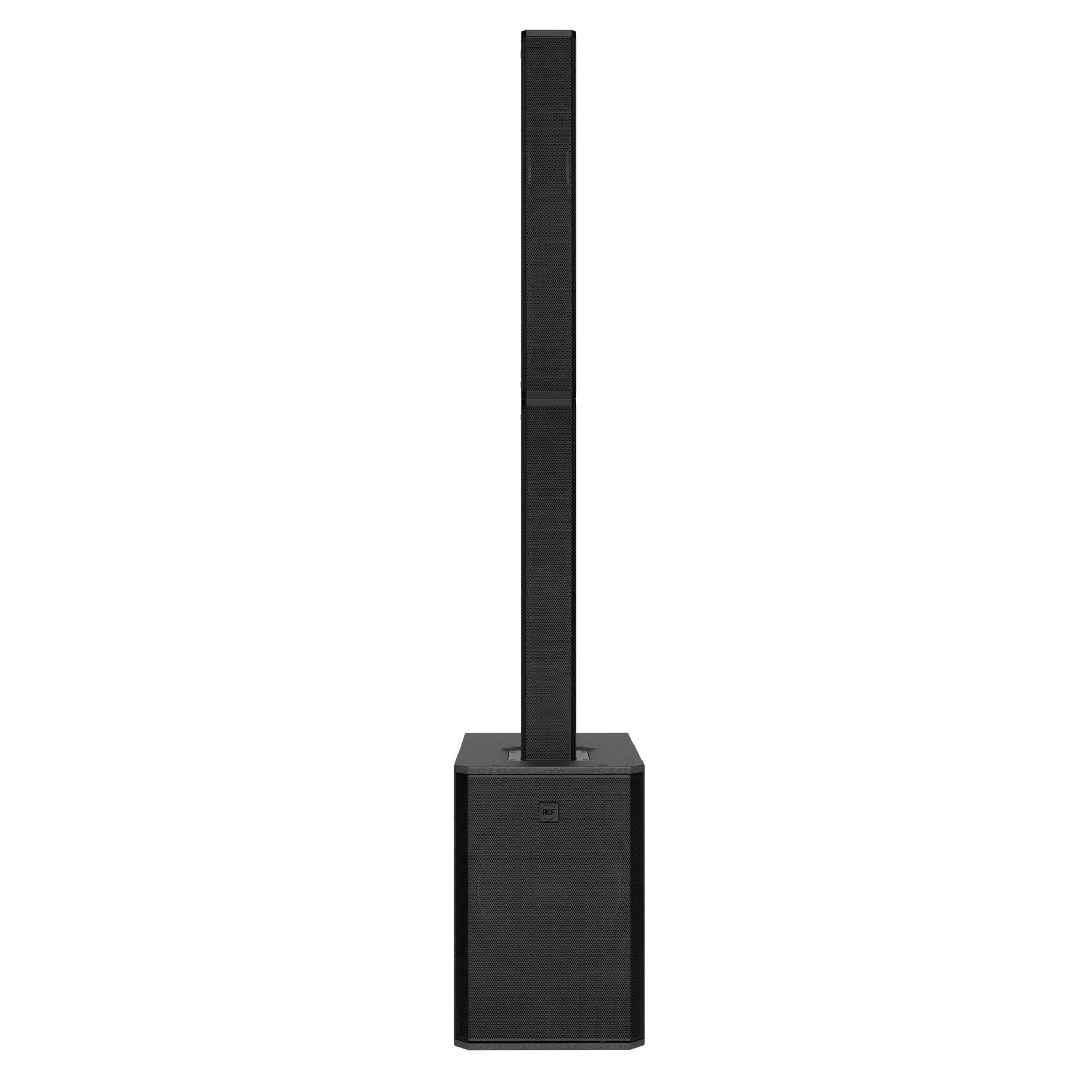 RCF Evox V15 Säulenlautsprecher schwarz vorderseite